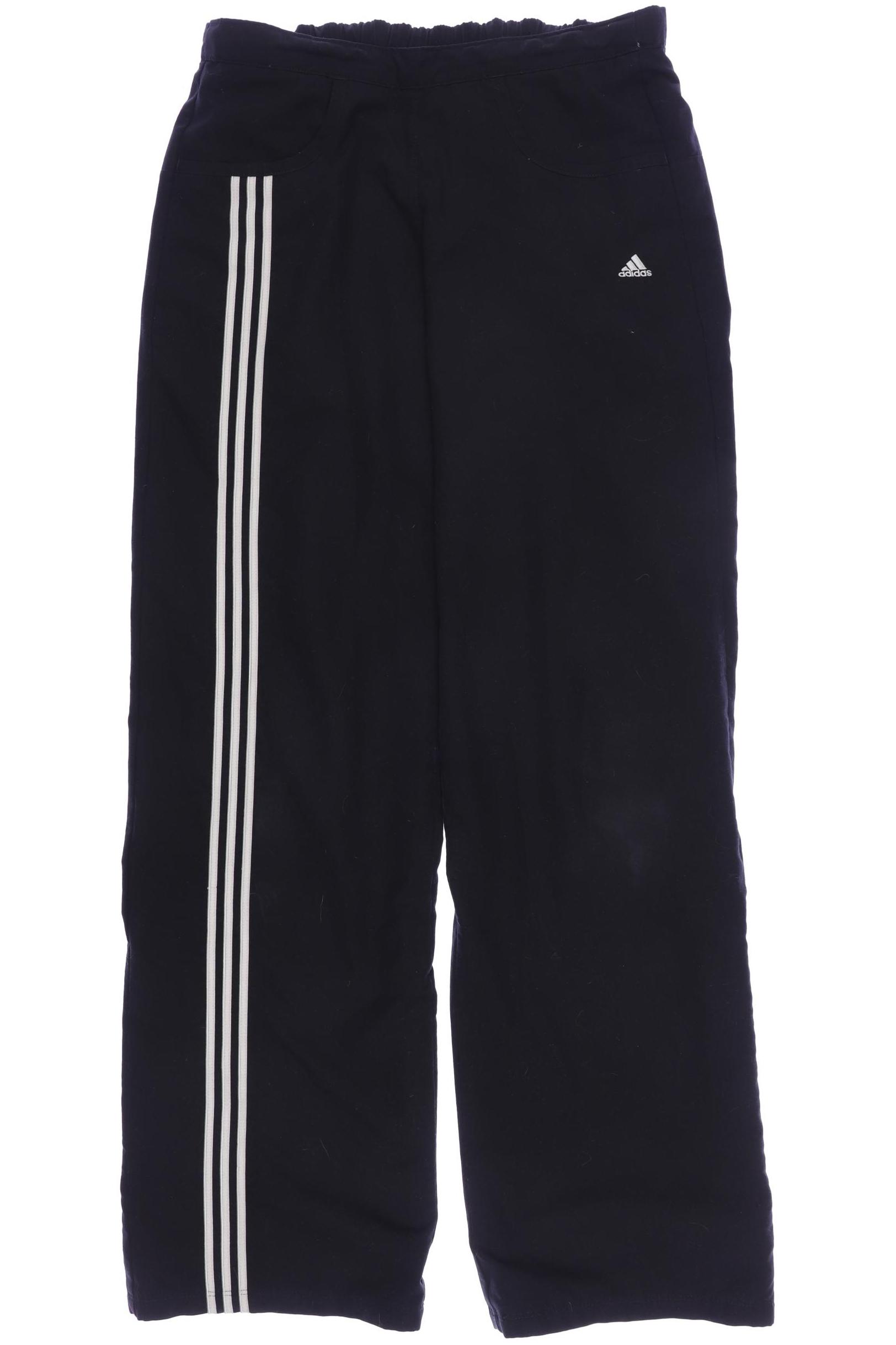 

adidas Damen Stoffhose, schwarz, Gr. 164