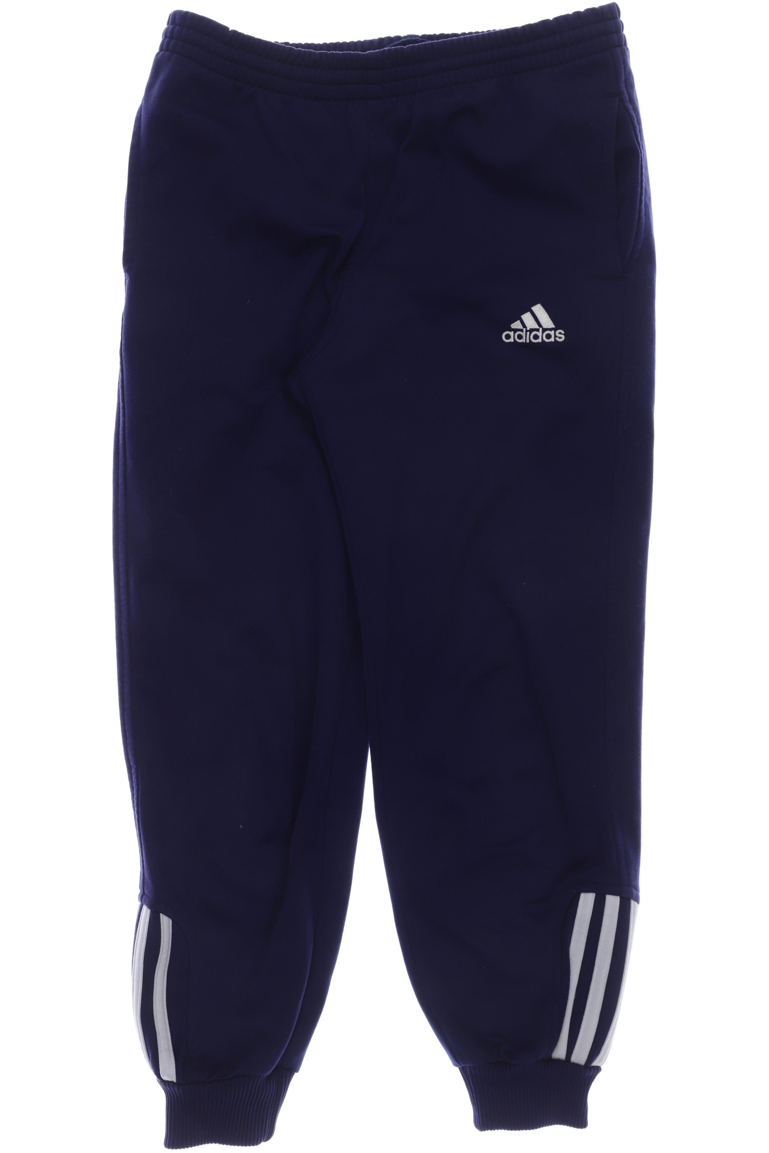 

adidas Damen Stoffhose, blau, Gr. 128