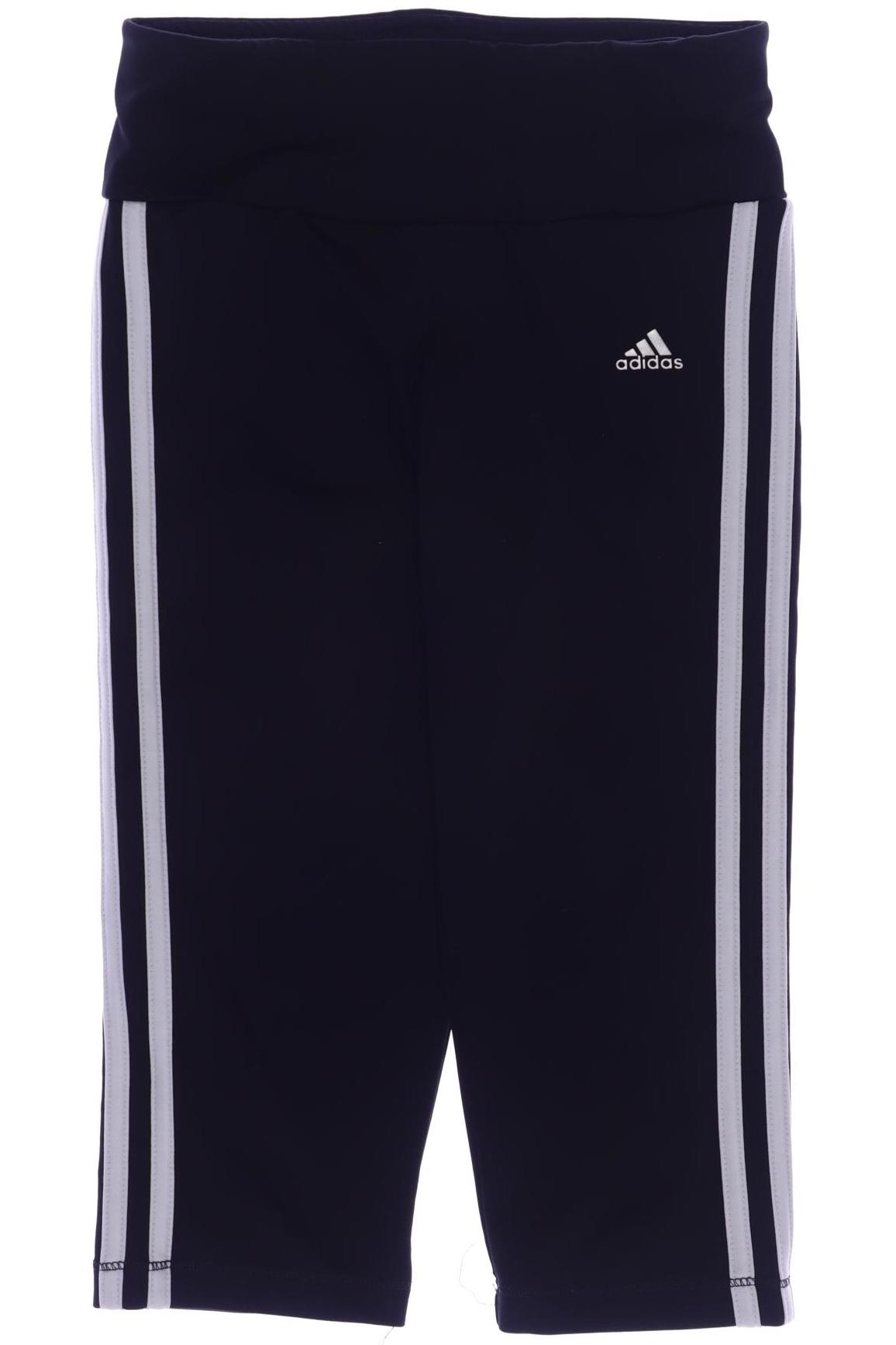

adidas Damen Stoffhose, schwarz, Gr. 140