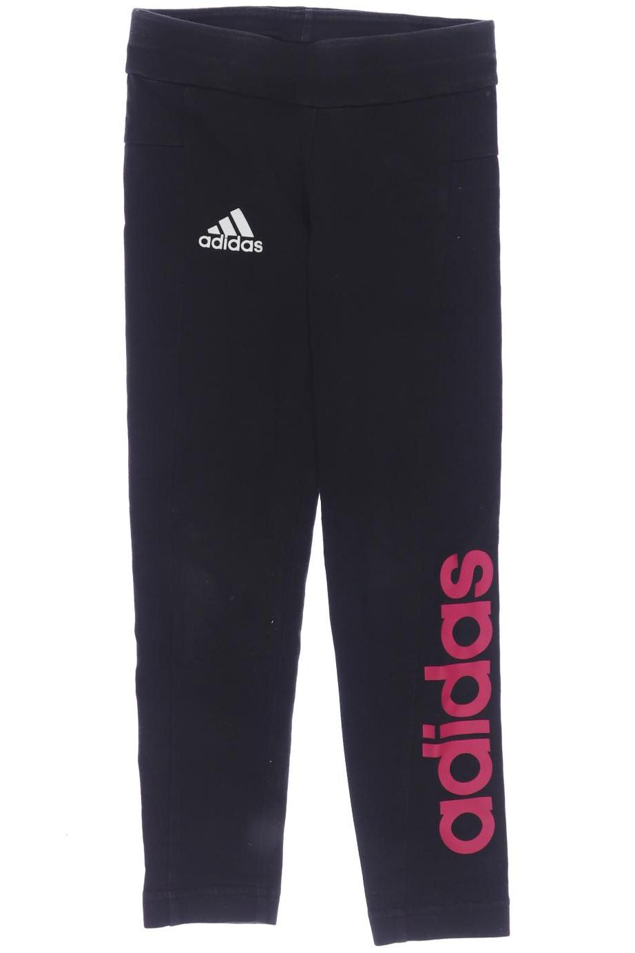 

adidas Damen Stoffhose, schwarz, Gr. 116