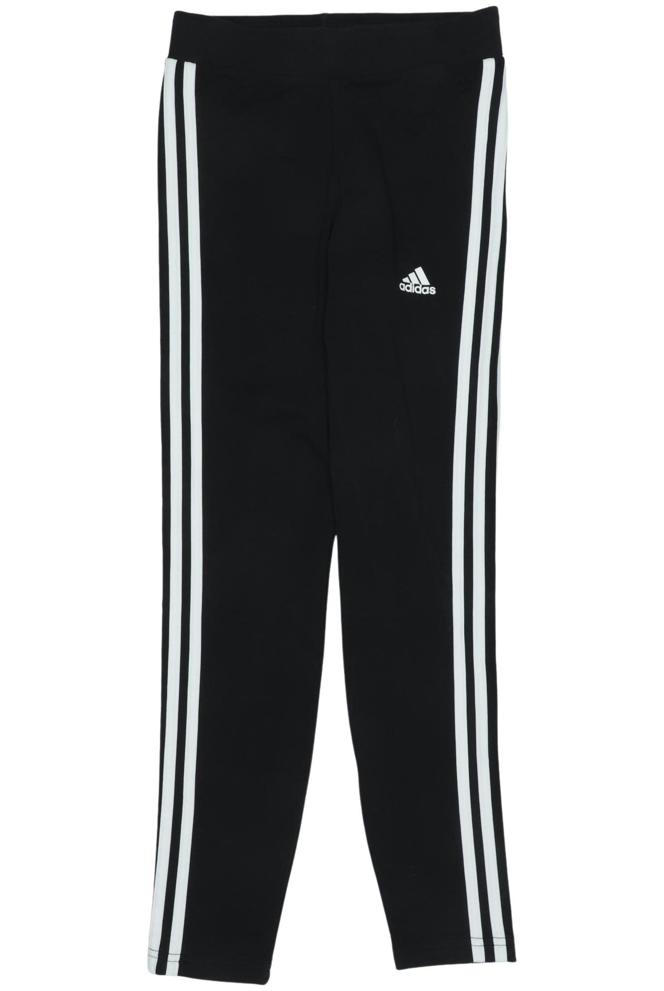 

adidas Mädchen Stoffhose, schwarz, Gr. 152