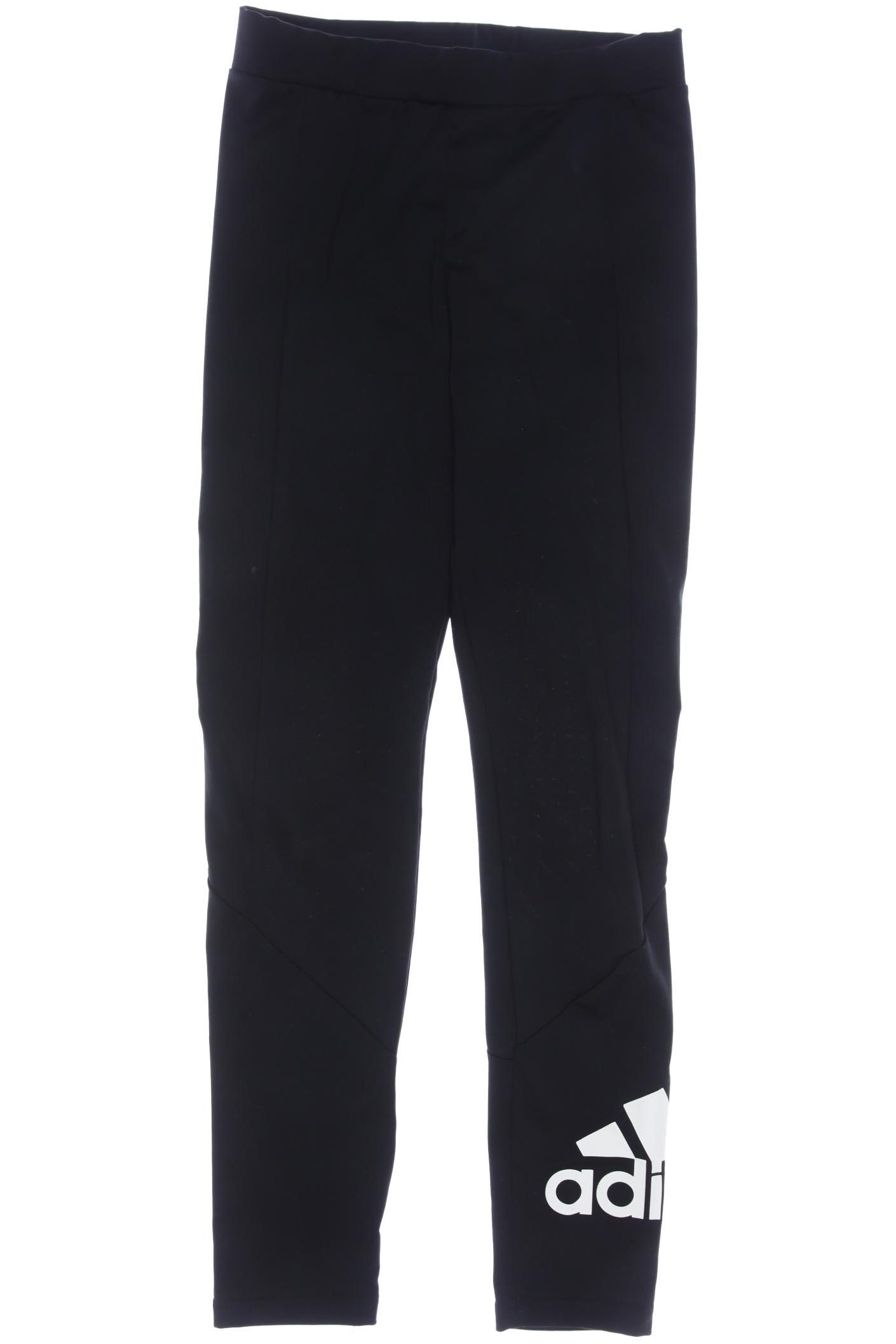 

adidas Damen Stoffhose, schwarz, Gr. 164