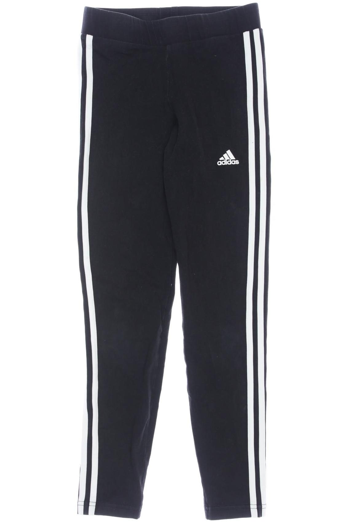

adidas Damen Stoffhose, schwarz, Gr. 152