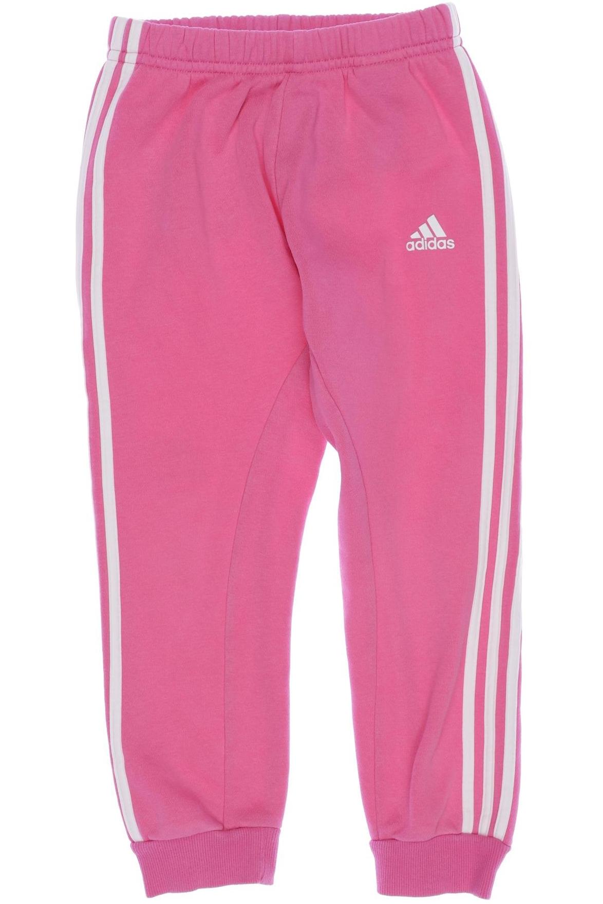 

adidas Damen Stoffhose, pink, Gr. 104