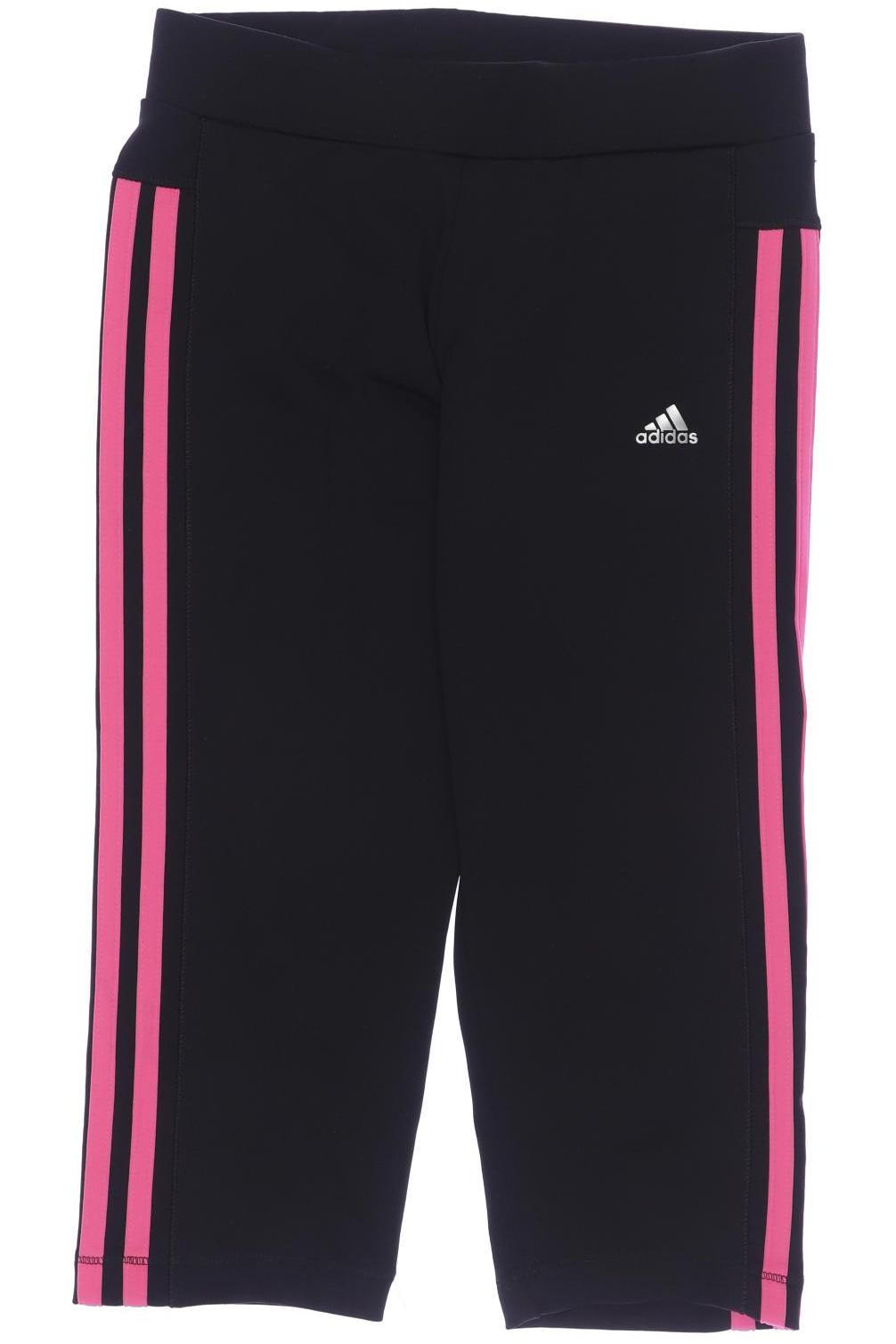 

adidas Damen Stoffhose, schwarz, Gr. 152