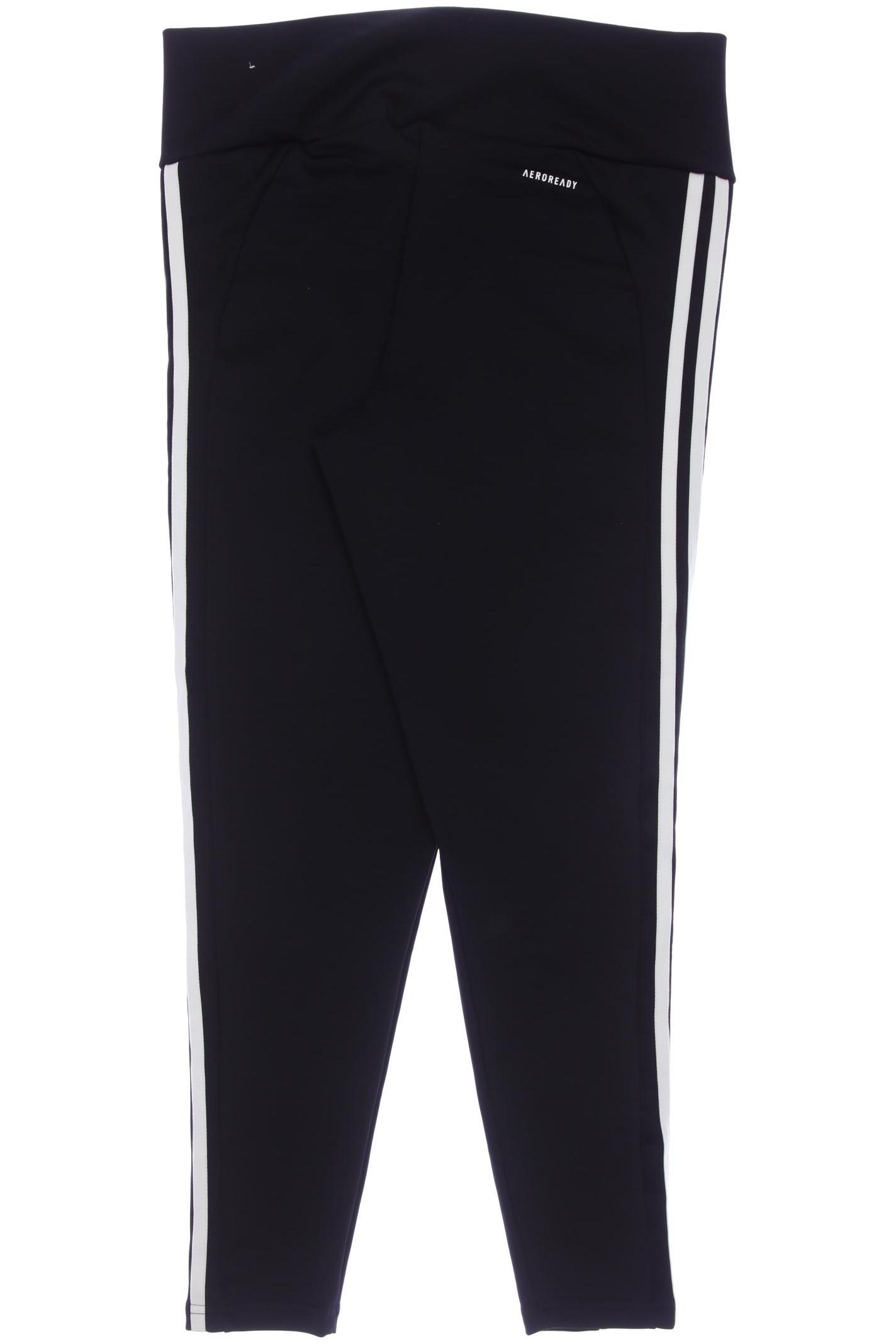 Thumbnail - adidas Mädchen Stoffhose, schwarz, Gr. 158