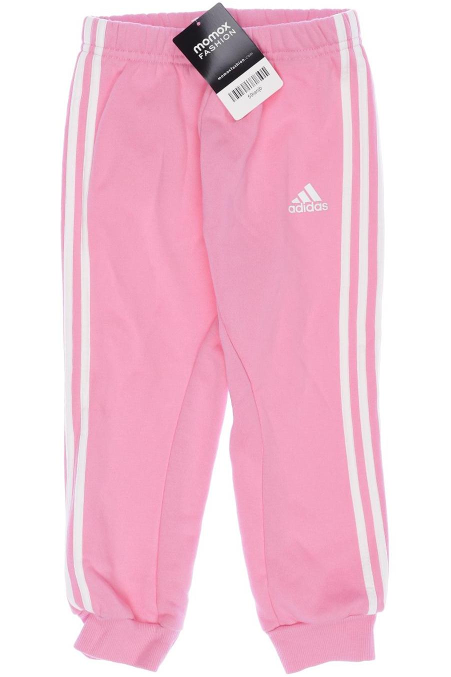 

adidas Damen Stoffhose, pink, Gr. 98