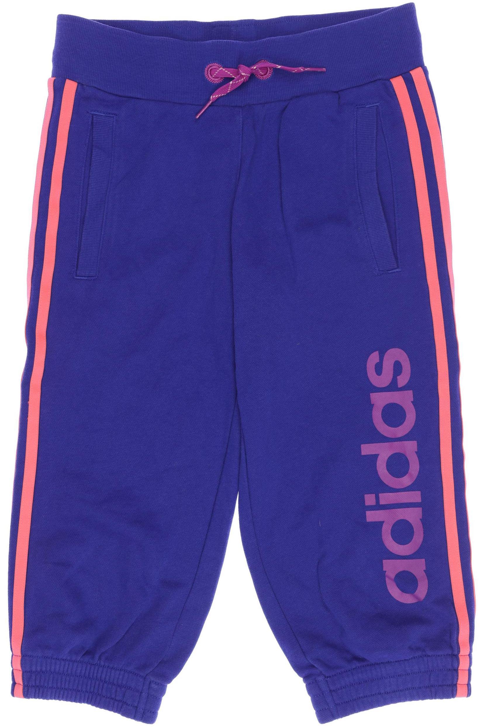 

adidas Damen Stoffhose, blau, Gr. 152