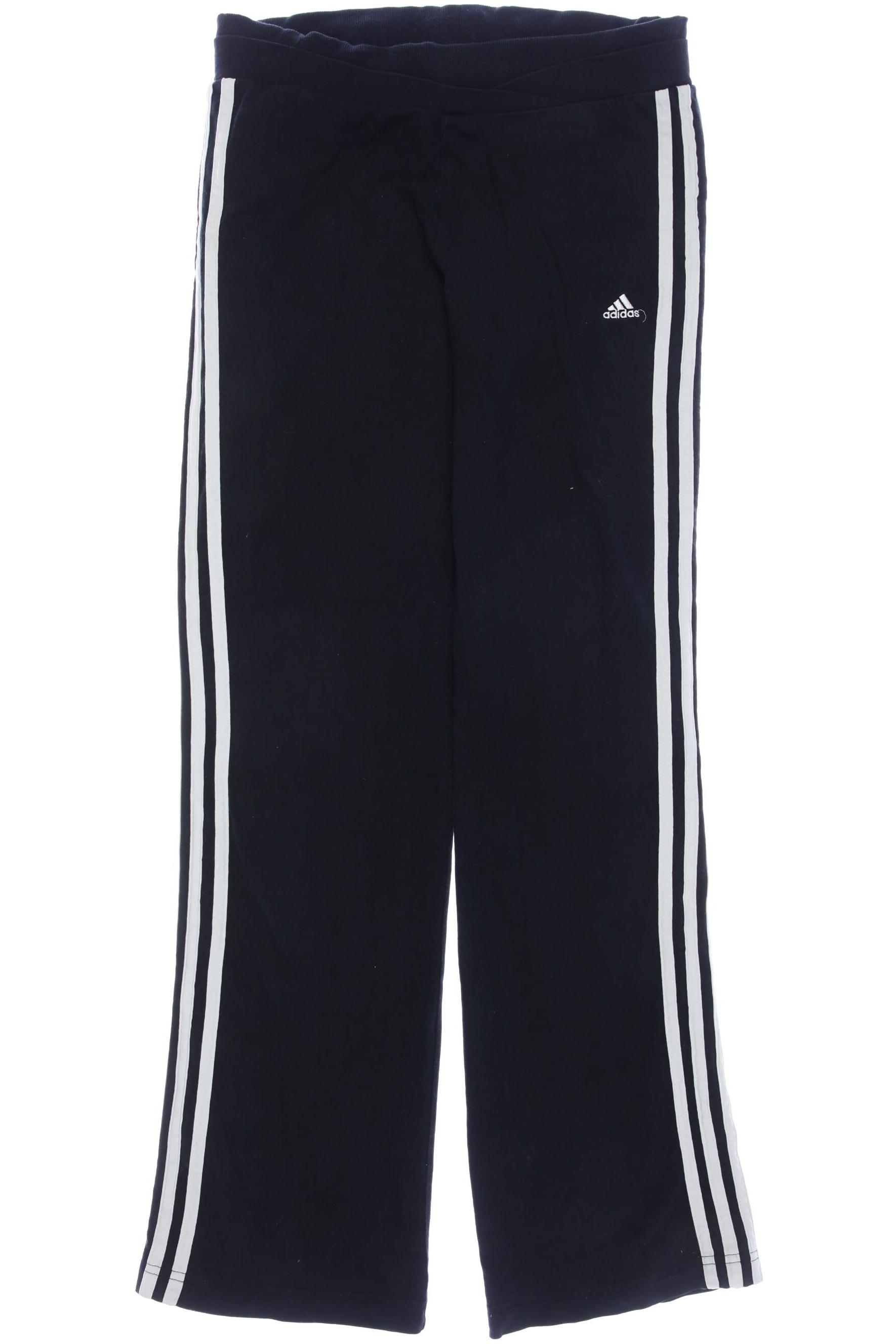 

adidas Damen Stoffhose, schwarz, Gr. 164