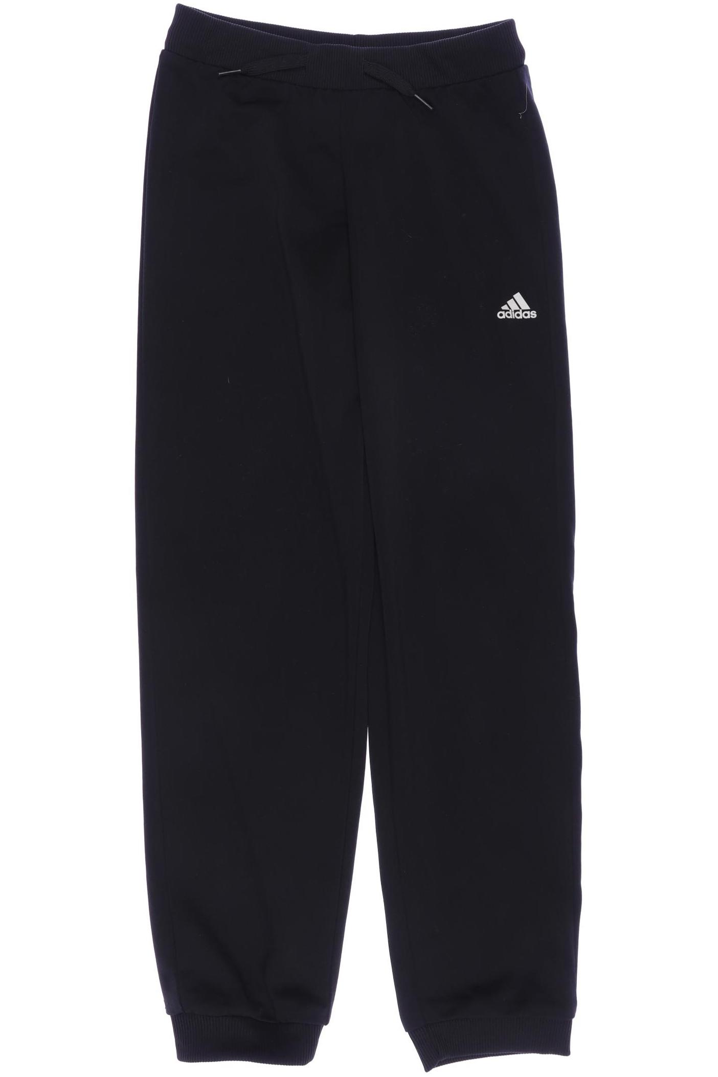 

adidas Damen Stoffhose, schwarz, Gr. 152