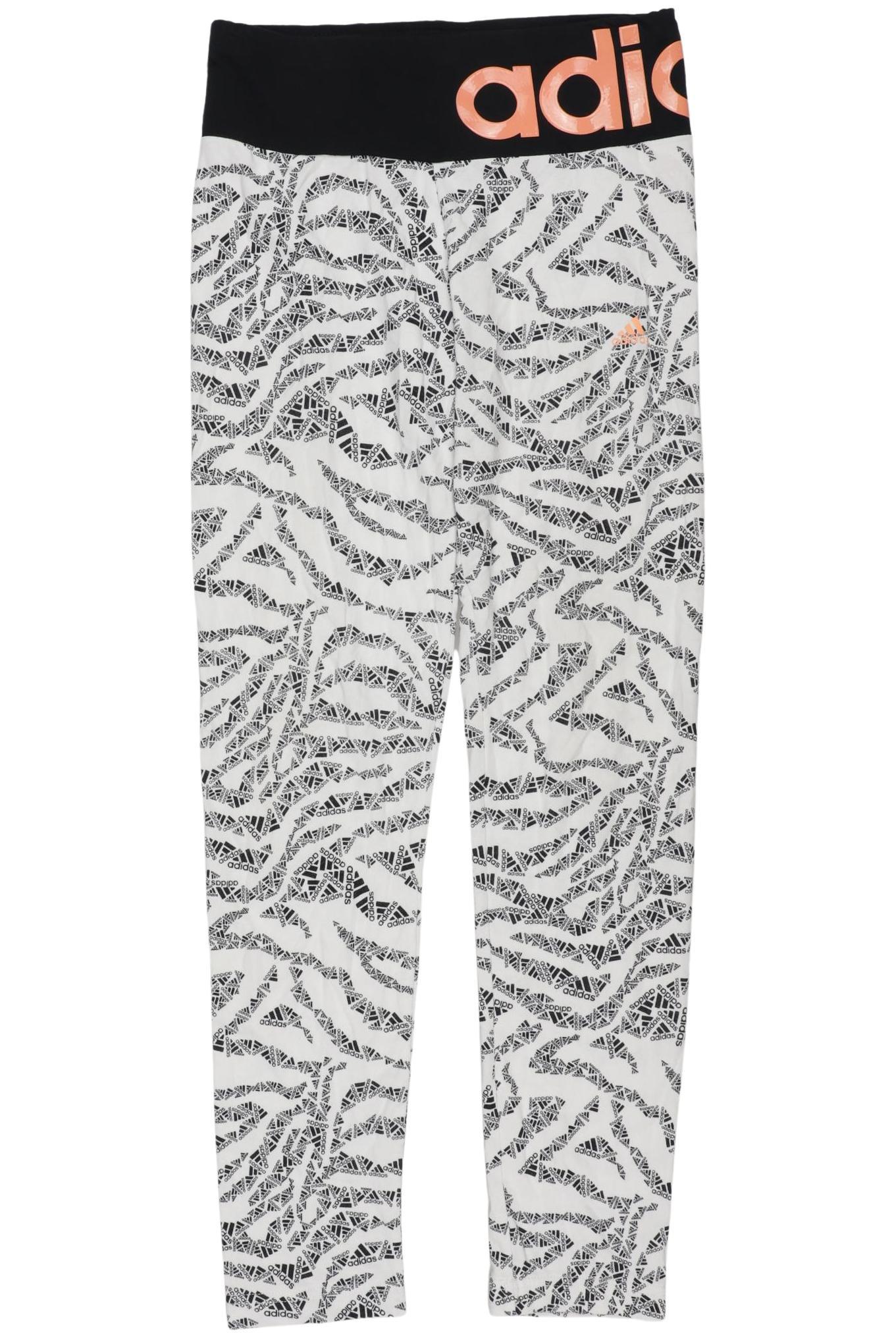 

adidas Damen Stoffhose, weiß, Gr. 164
