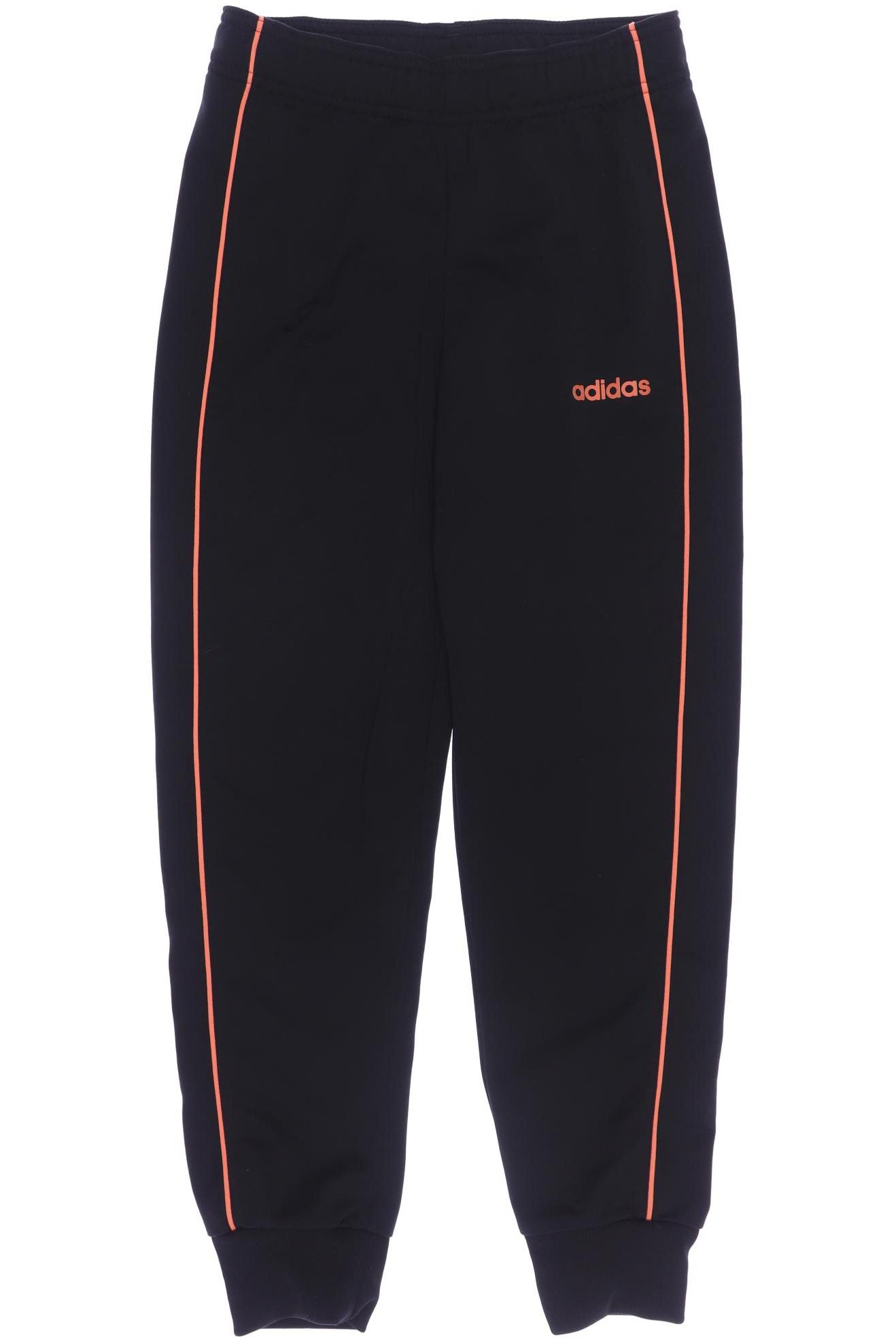 

adidas Damen Stoffhose, schwarz, Gr. 140