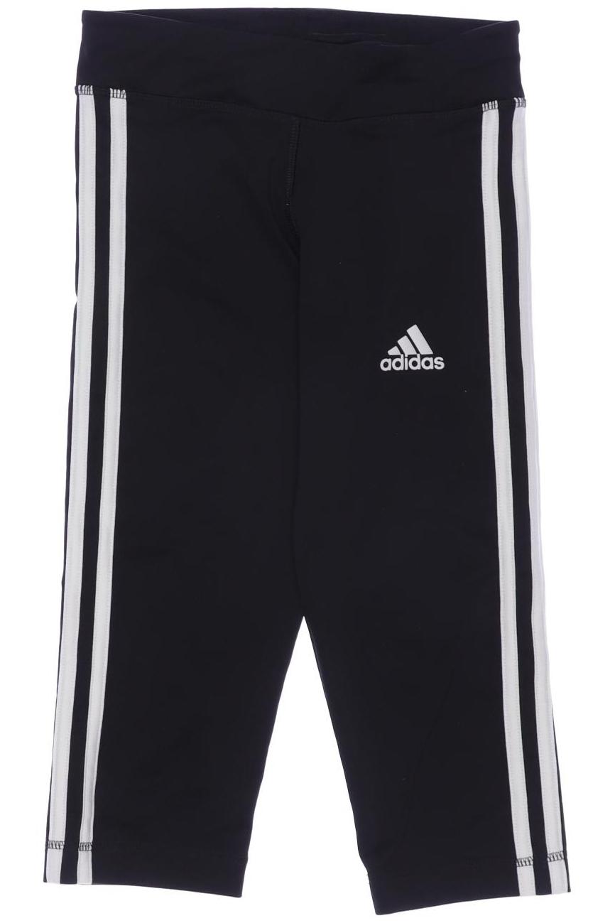 

adidas Damen Stoffhose, schwarz, Gr. 116