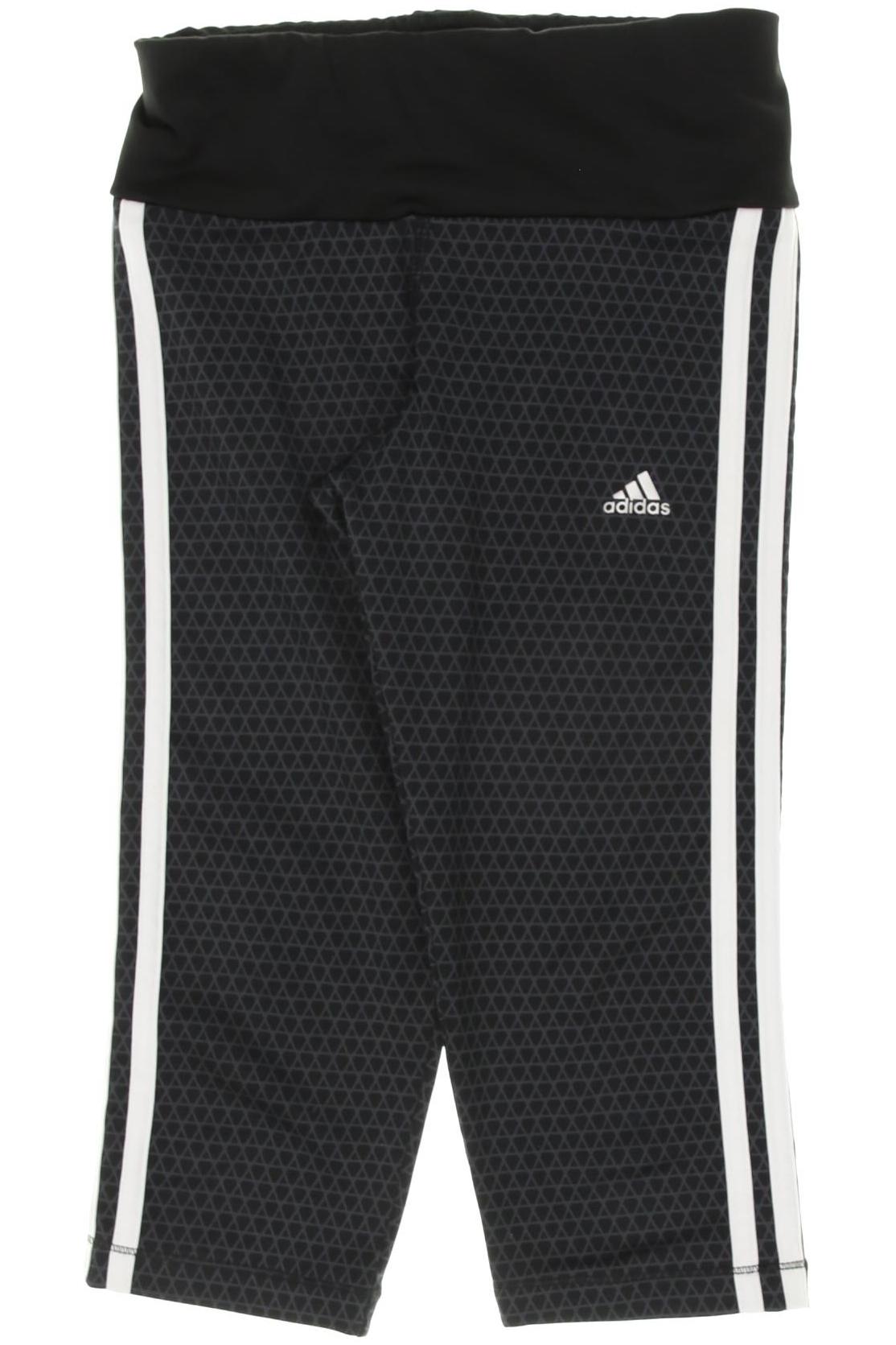 

adidas Damen Stoffhose, schwarz, Gr. 134