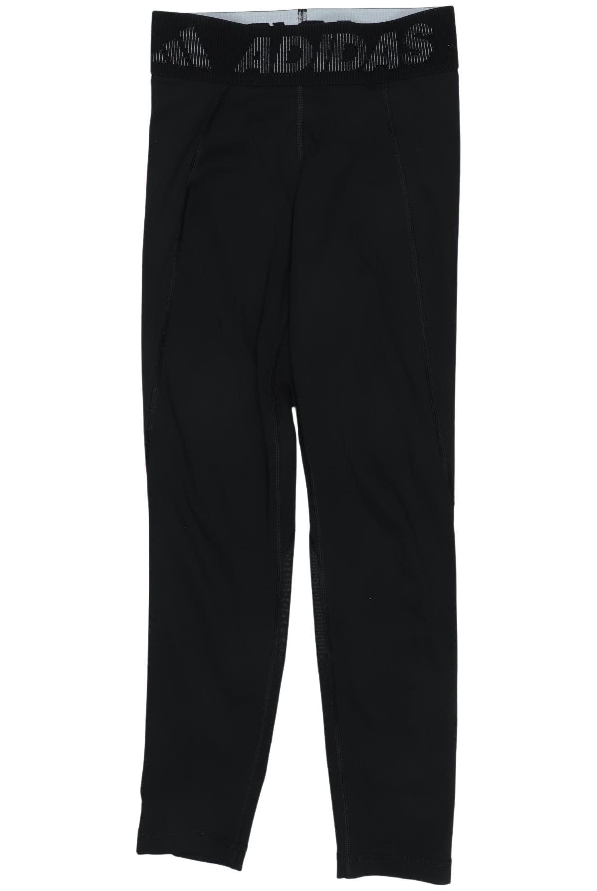 

adidas Mädchen Stoffhose, schwarz, Gr. 140