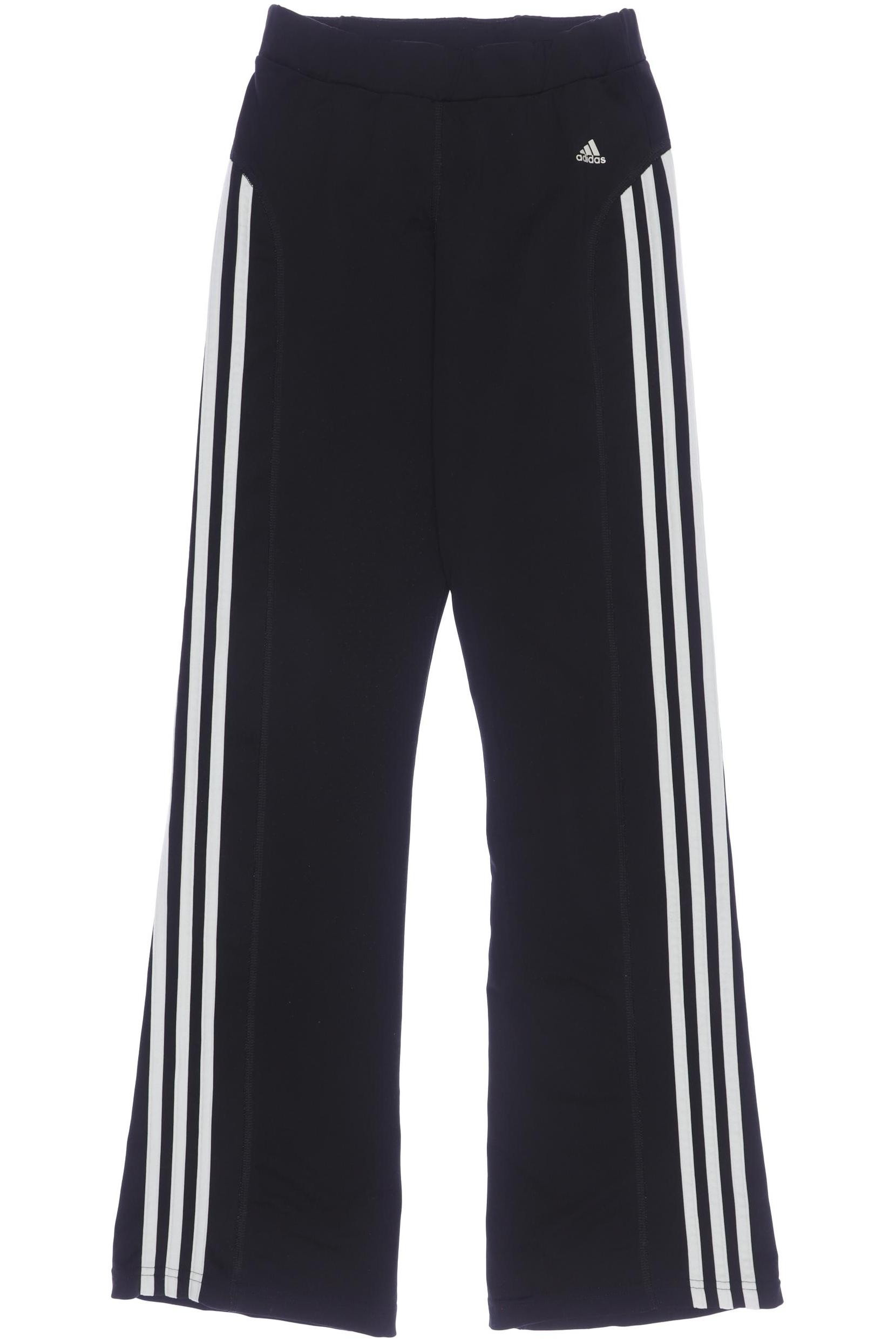 

adidas Damen Stoffhose, schwarz, Gr. 164
