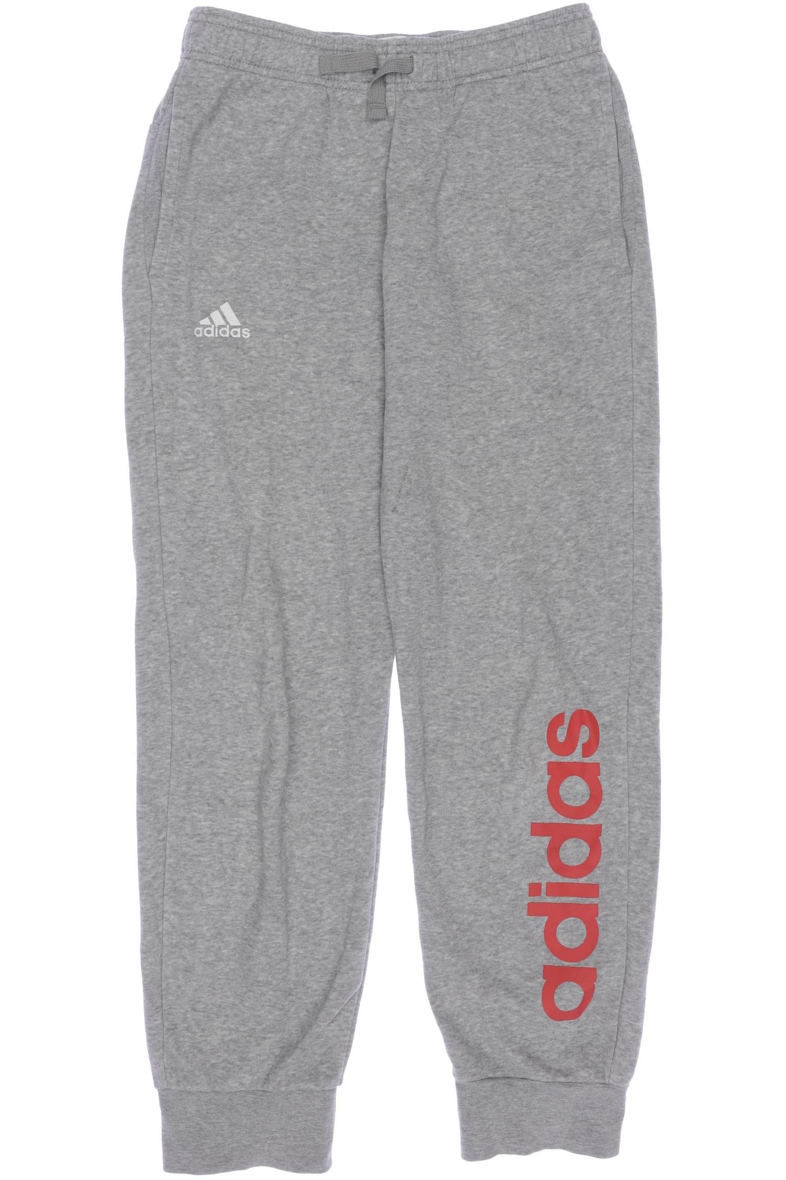 

adidas Damen Stoffhose, grau, Gr. 152
