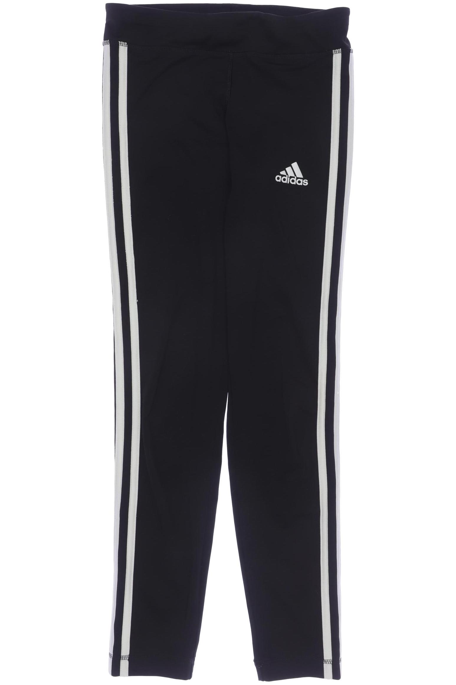 

adidas Mädchen Stoffhose, schwarz, Gr. 152