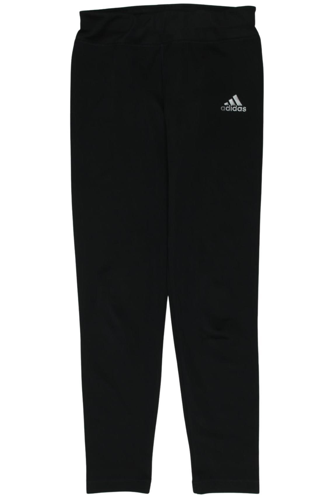 

adidas Damen Stoffhose, schwarz, Gr. 152