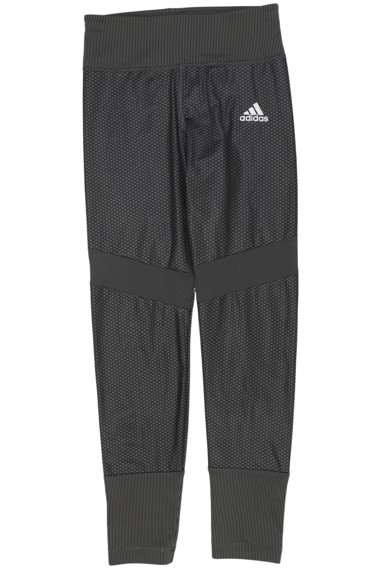 

adidas Damen Stoffhose, grau, Gr. 152