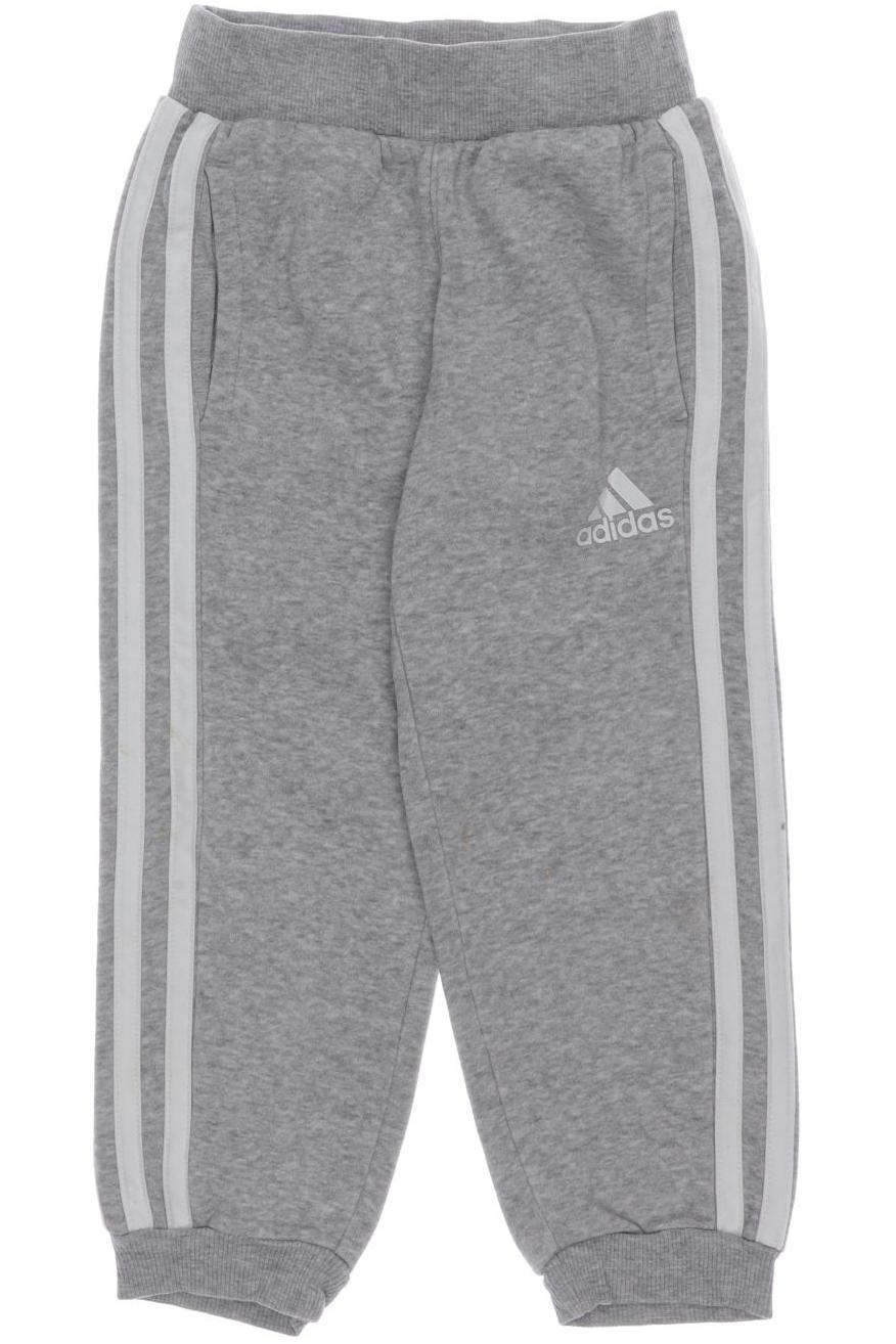 

adidas Damen Stoffhose, grau, Gr. 98