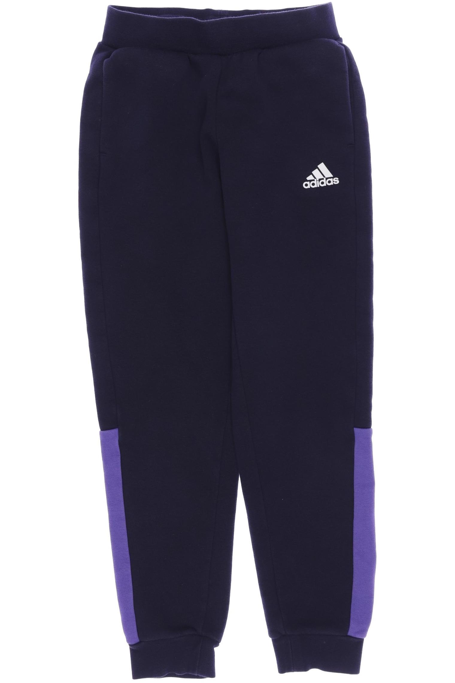 

adidas Damen Stoffhose, marineblau, Gr. 140