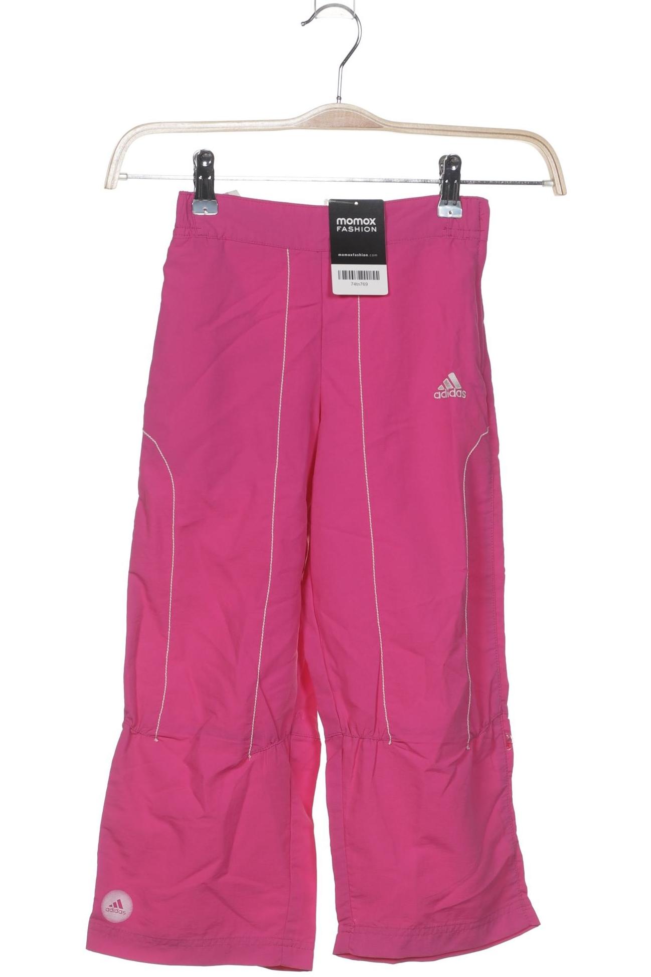 

adidas Damen Stoffhose, pink, Gr. 128