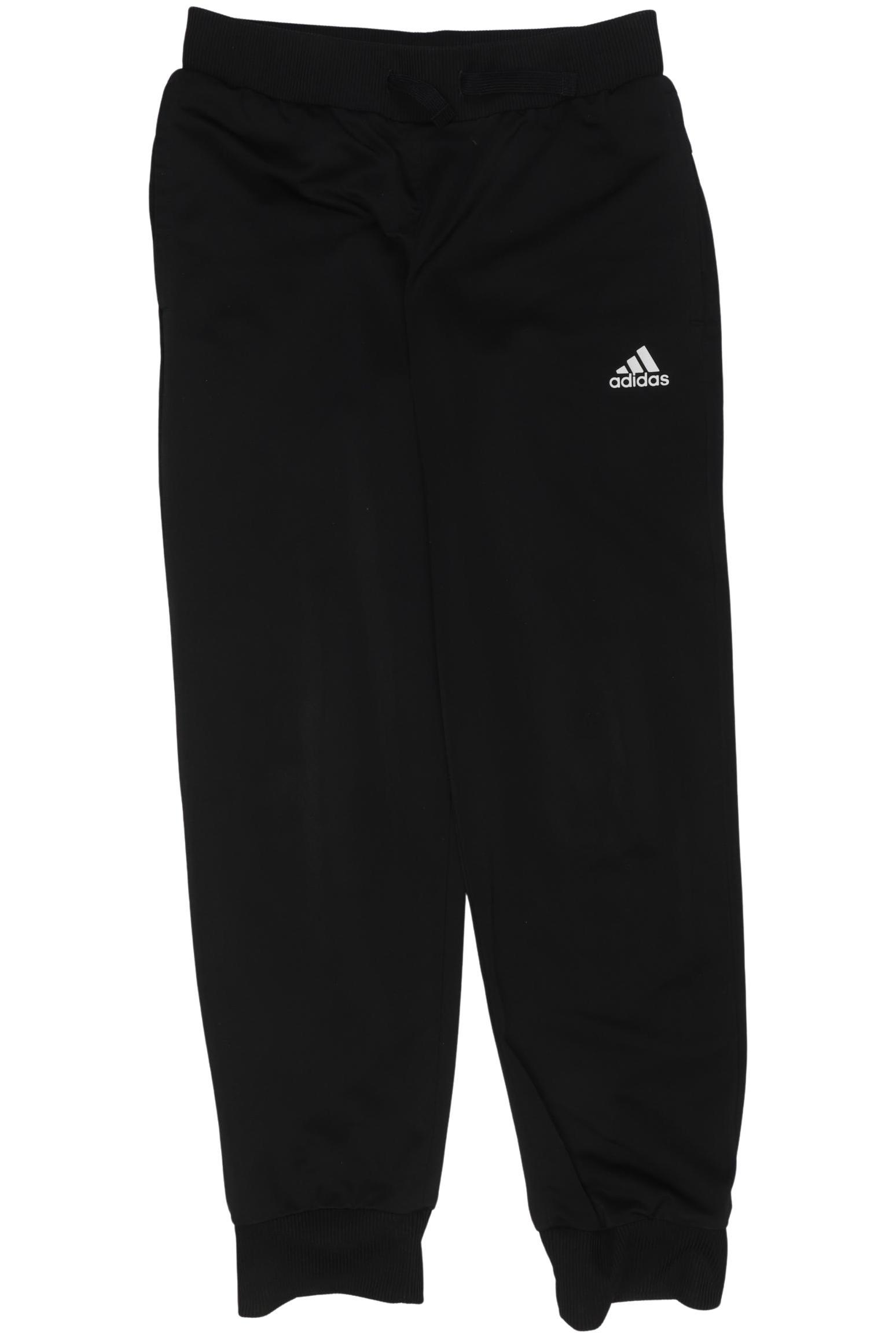 

adidas Mädchen Stoffhose, schwarz, Gr. 152