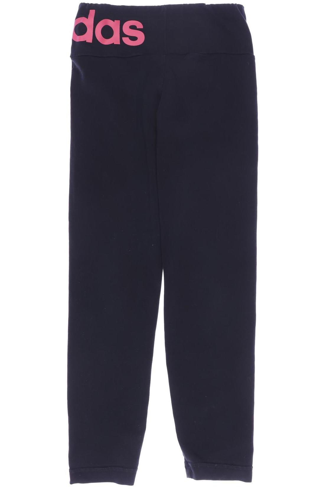 

adidas Damen Stoffhose, schwarz, Gr. 140