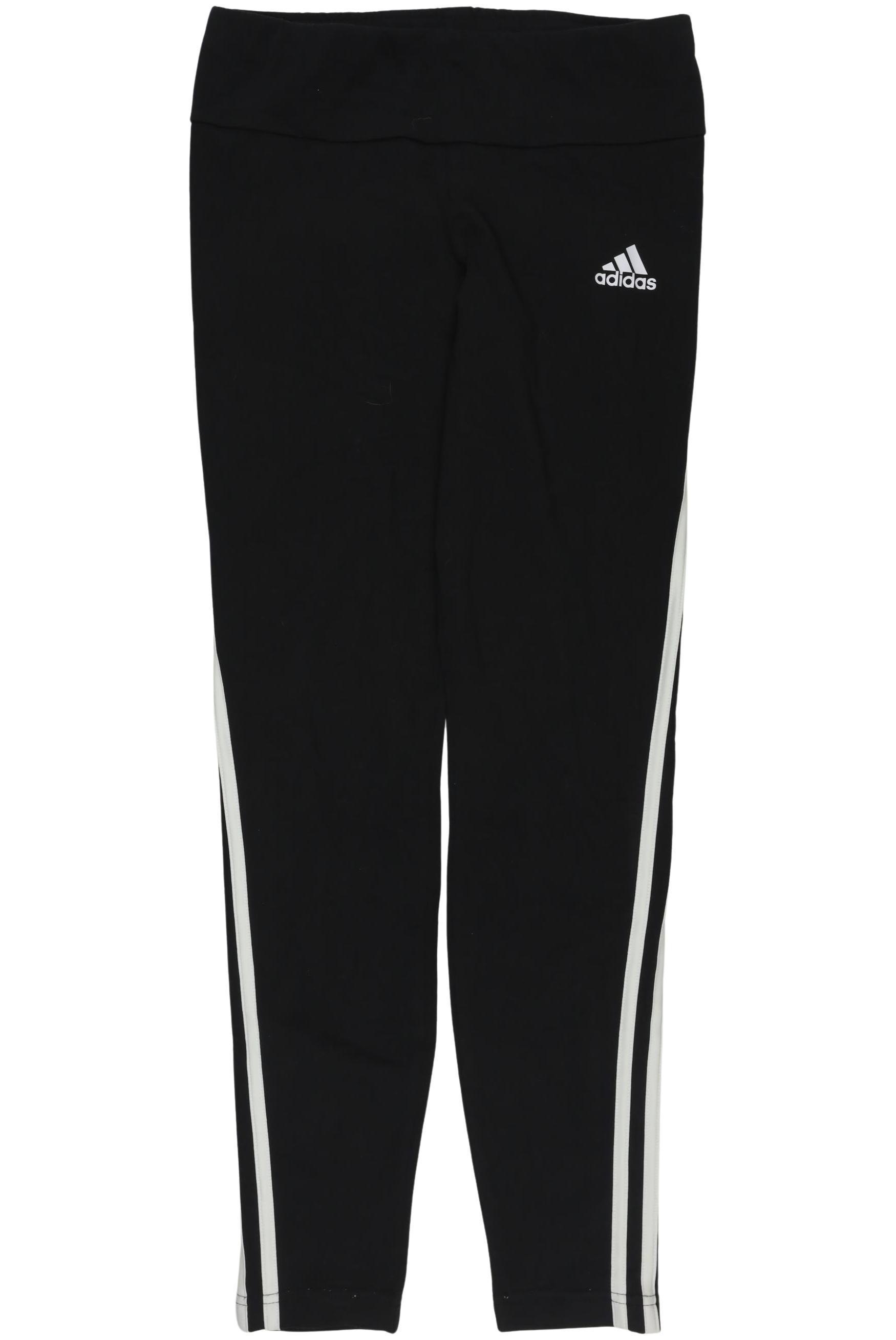 

adidas Mädchen Stoffhose, schwarz, Gr. 164