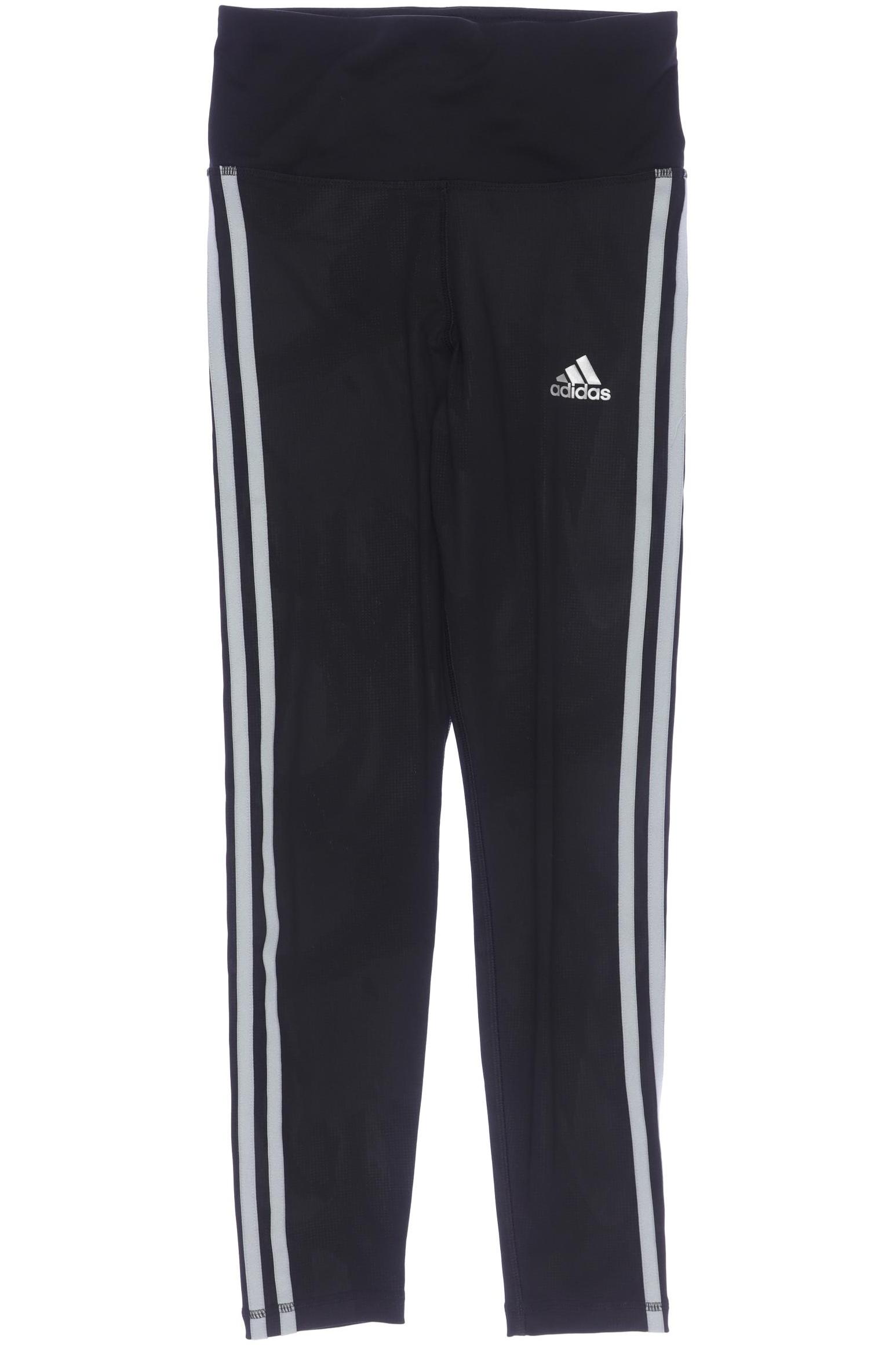 

adidas Damen Stoffhose, schwarz, Gr. 152