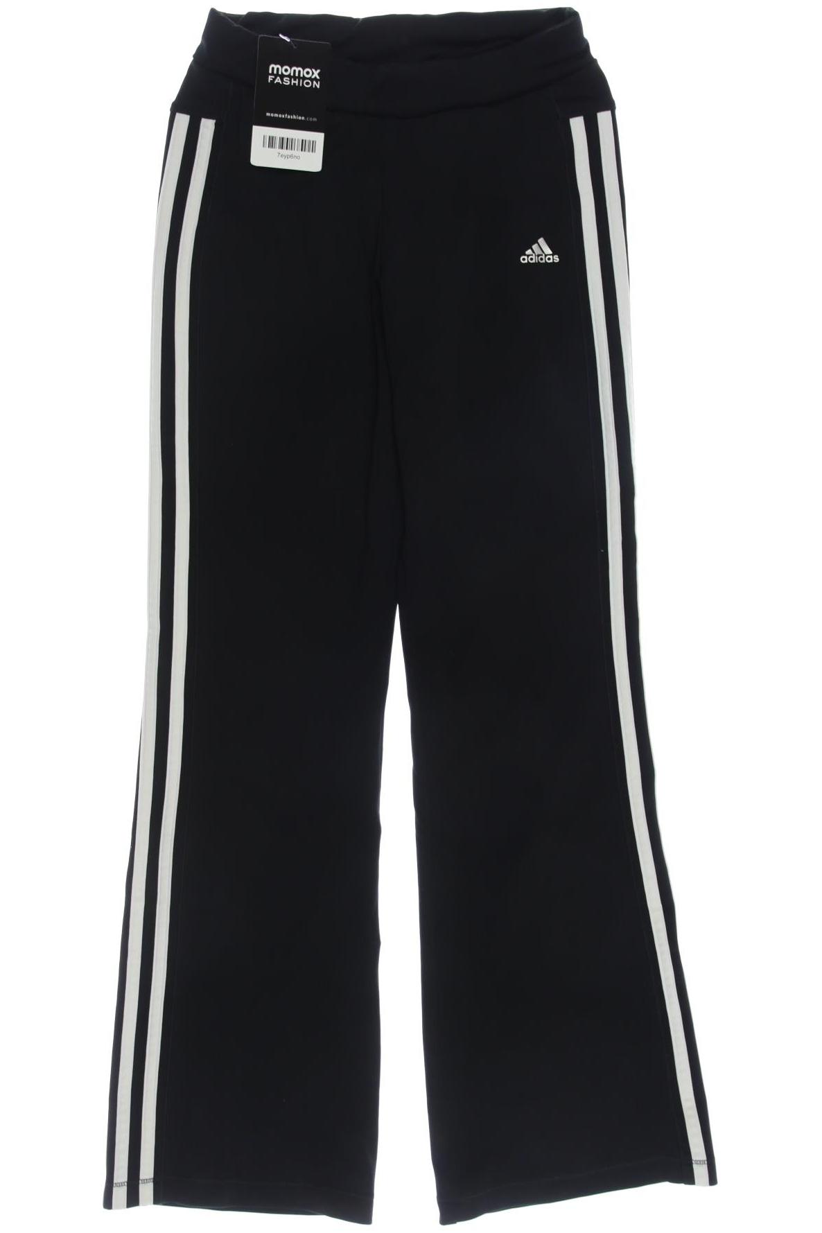 

adidas Damen Stoffhose, schwarz, Gr. 146