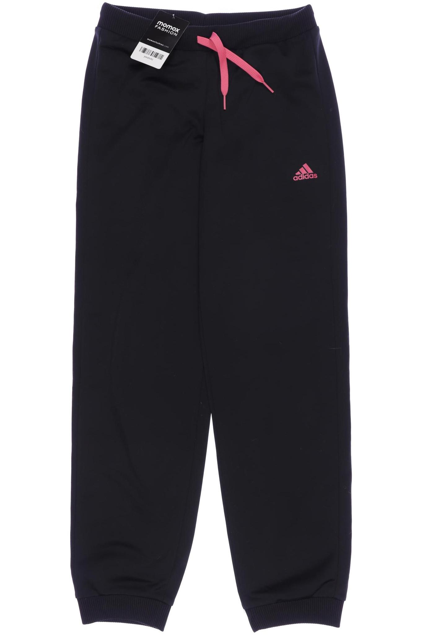 

adidas Damen Stoffhose, schwarz, Gr. 152