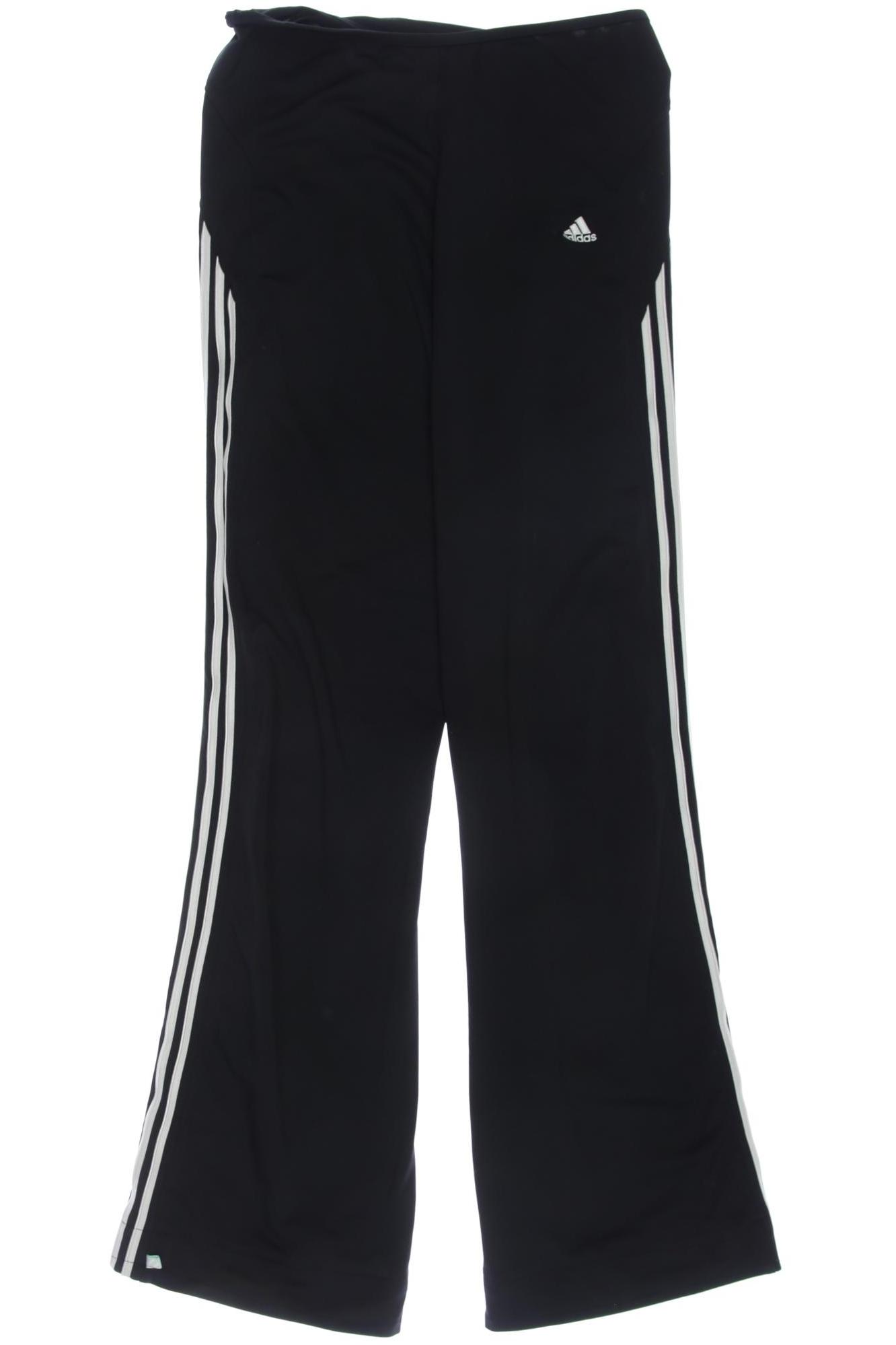 

adidas Damen Stoffhose, schwarz, Gr. 176