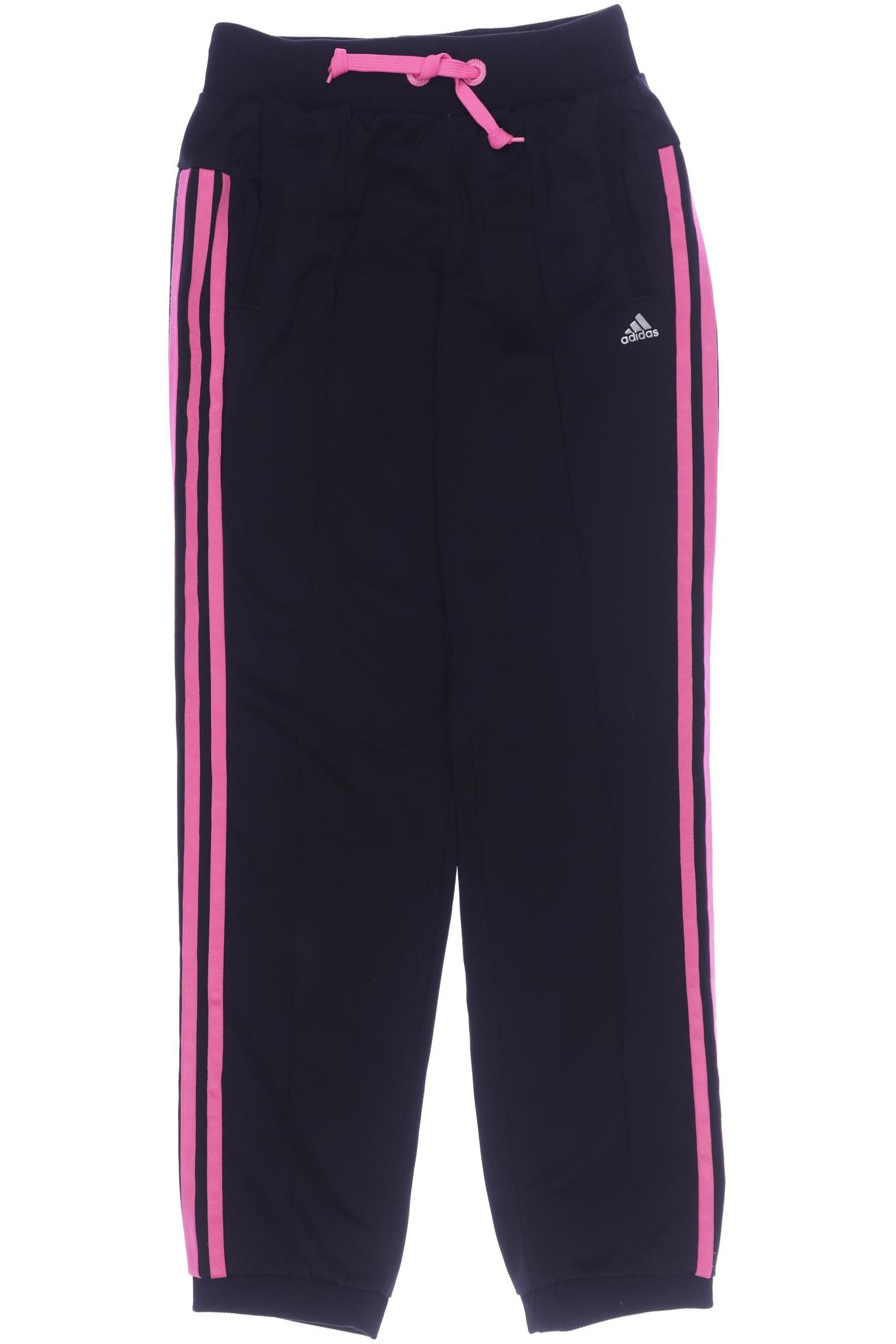 

adidas Damen Stoffhose, schwarz, Gr. 152