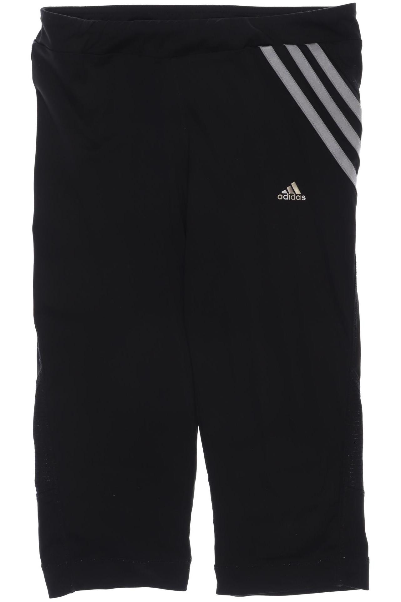 

adidas Damen Stoffhose, schwarz, Gr. 152