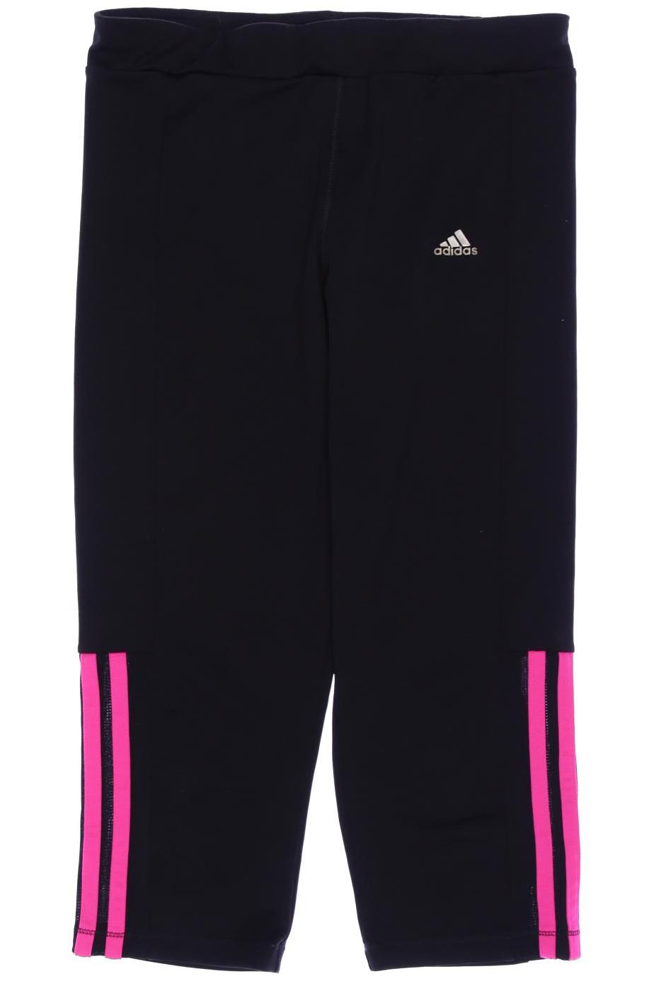 

adidas Damen Stoffhose, schwarz, Gr. 134