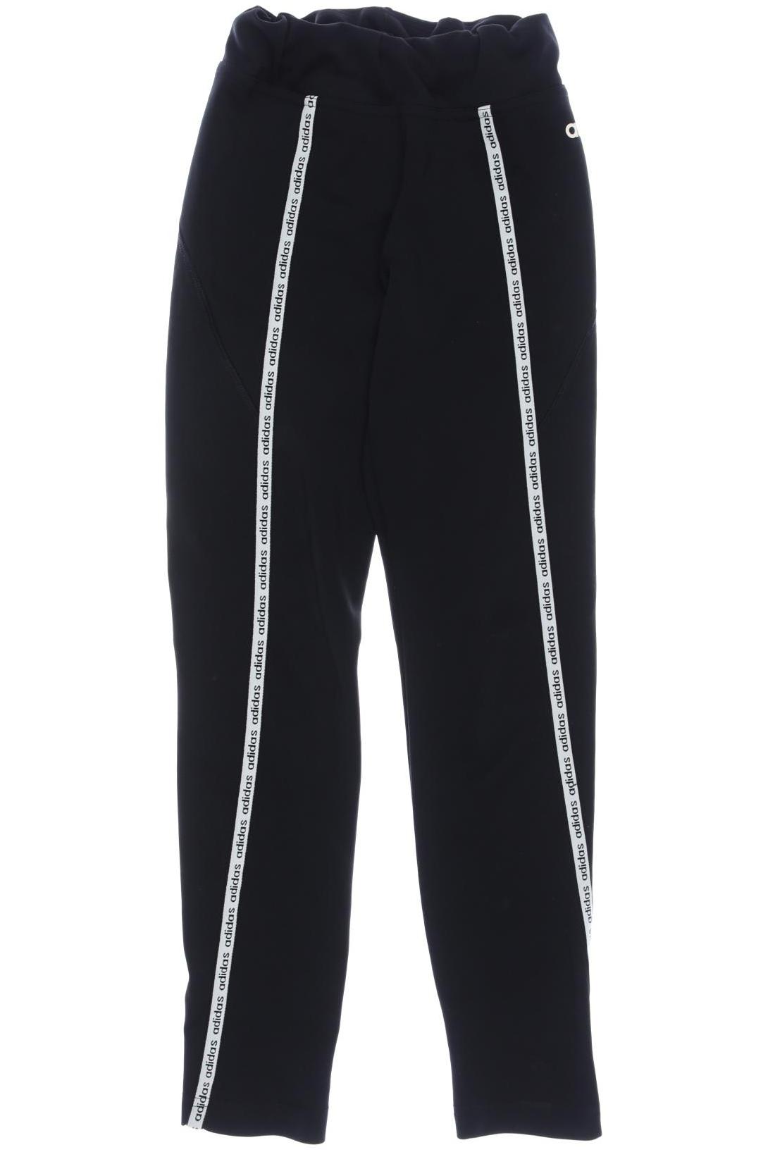 

adidas Damen Stoffhose, schwarz, Gr. 140