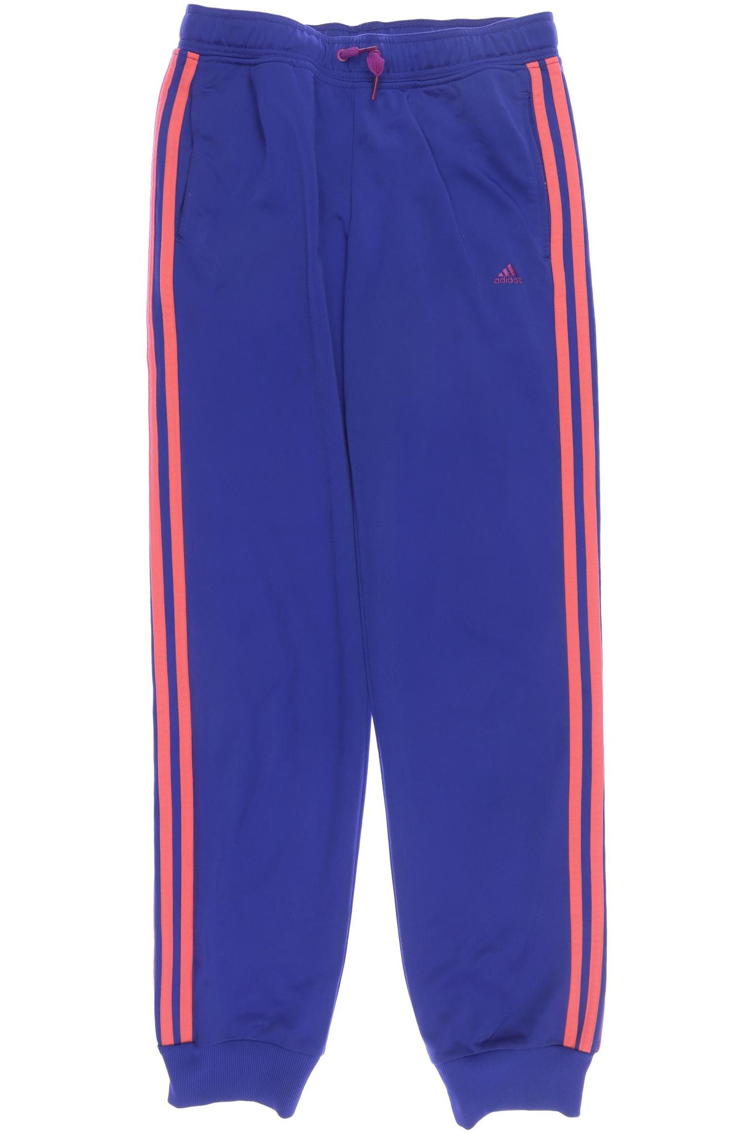

adidas Damen Stoffhose, blau, Gr. 164