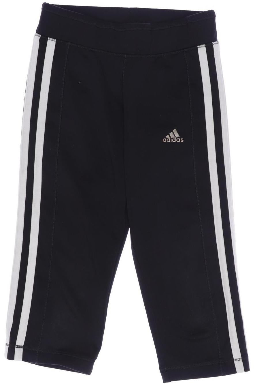 

adidas Damen Stoffhose, schwarz, Gr. 128