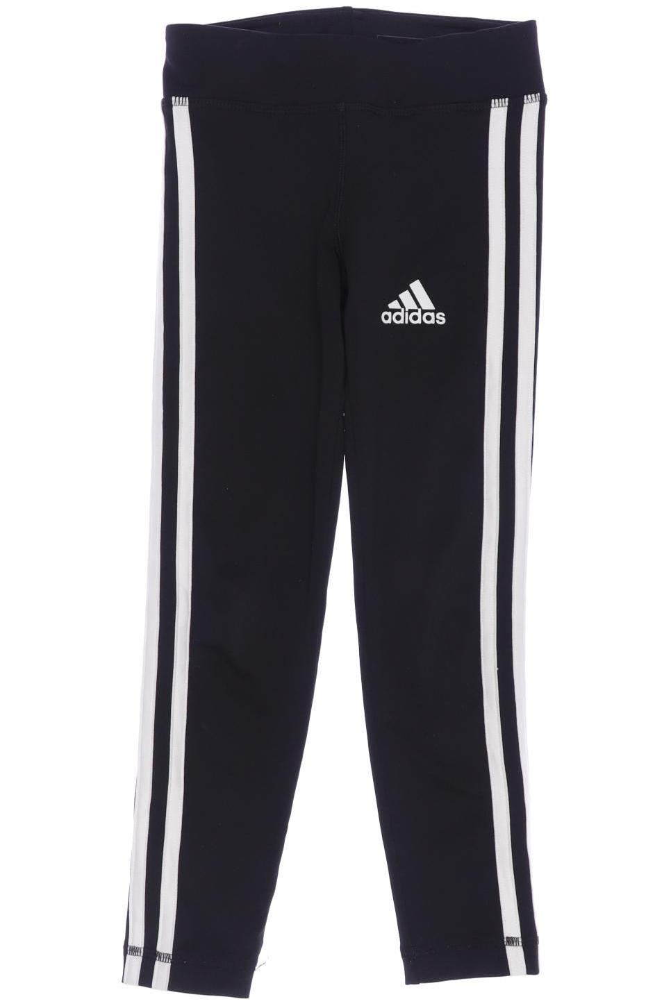 

adidas Damen Stoffhose, schwarz, Gr. 116