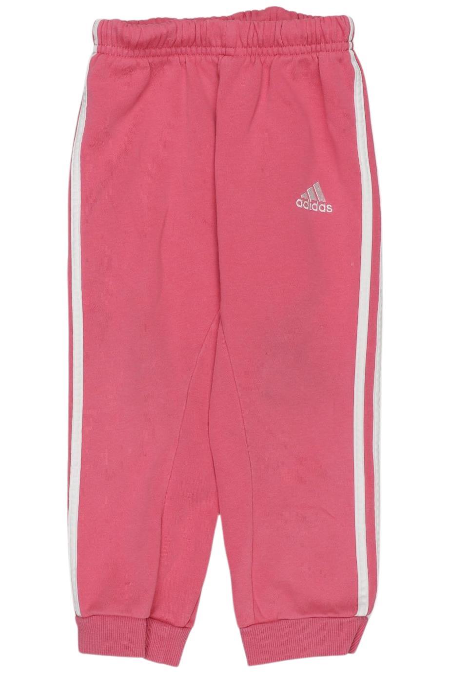 

adidas Damen Stoffhose, pink, Gr. 98