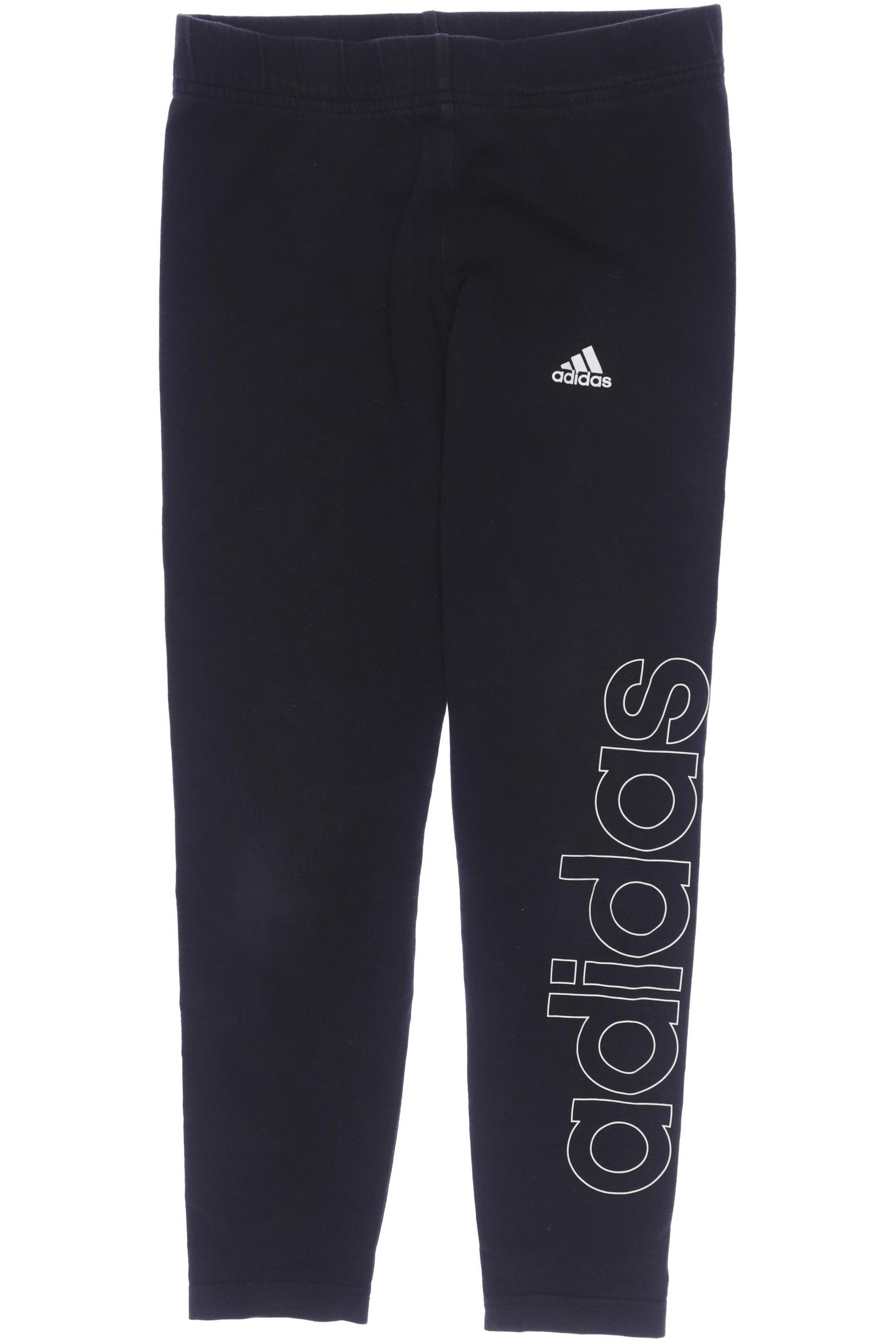 

adidas Damen Stoffhose, schwarz, Gr. 152