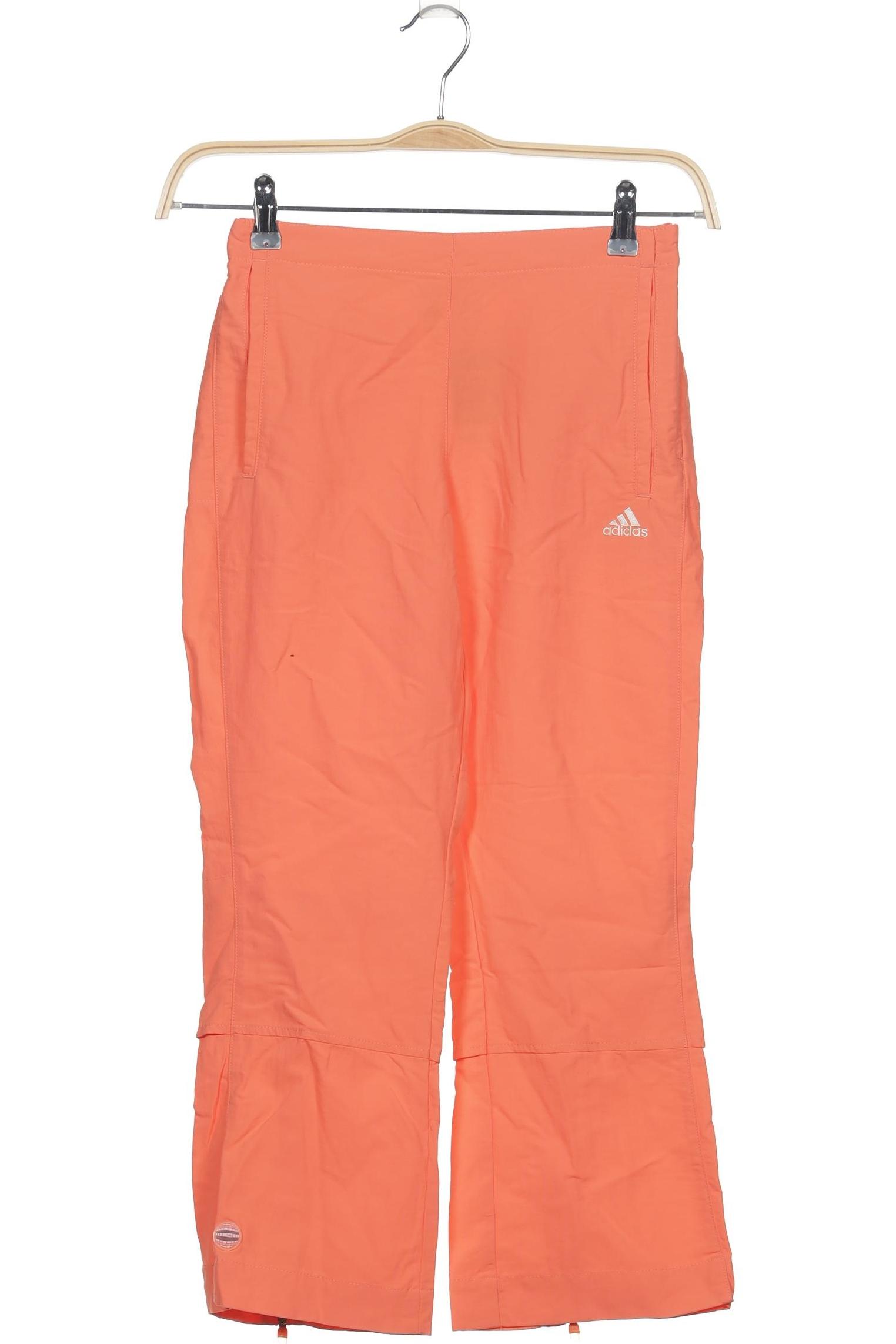 

adidas Damen Stoffhose, orange, Gr. 164