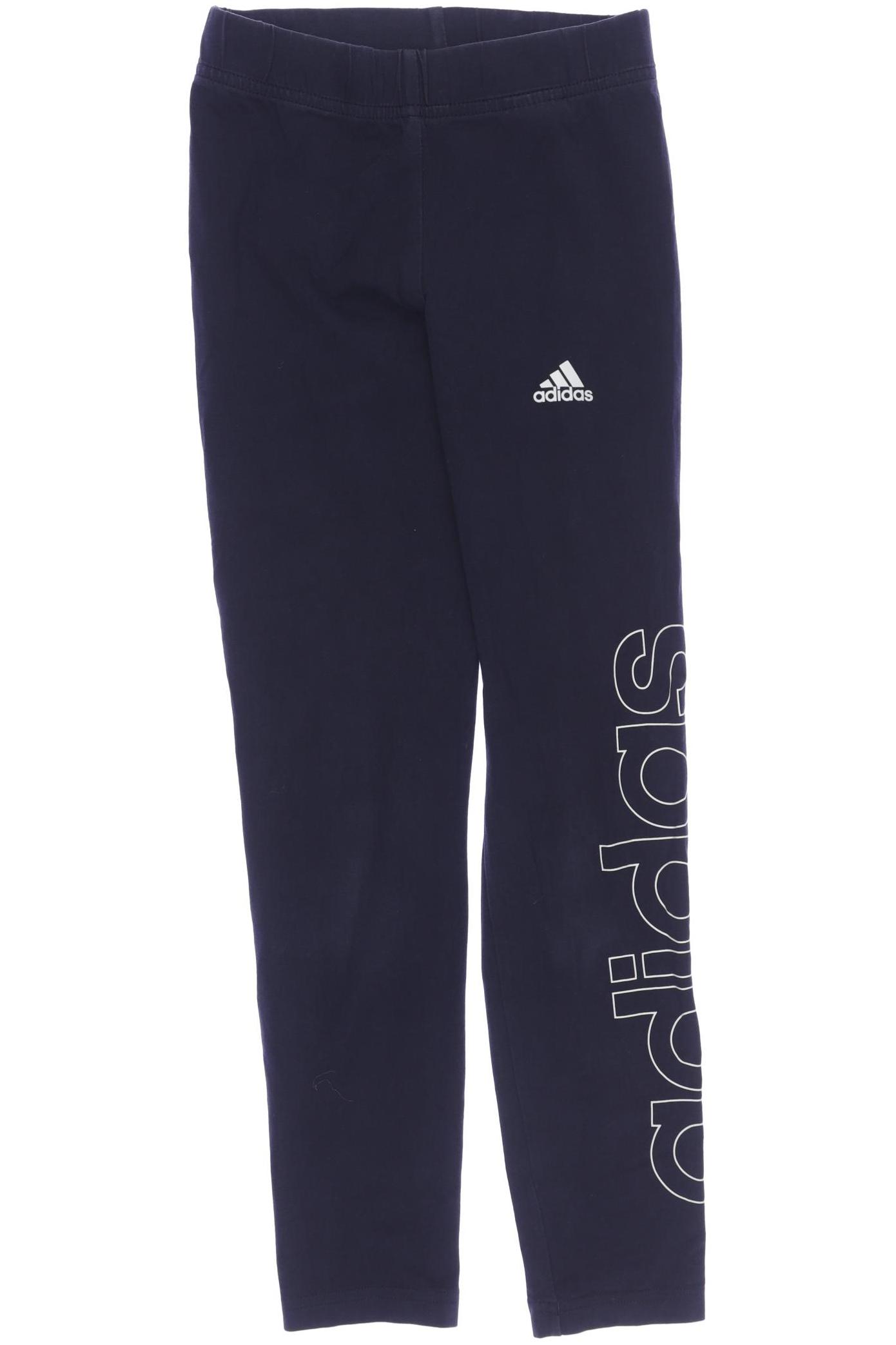 

adidas Damen Stoffhose, marineblau, Gr. 140