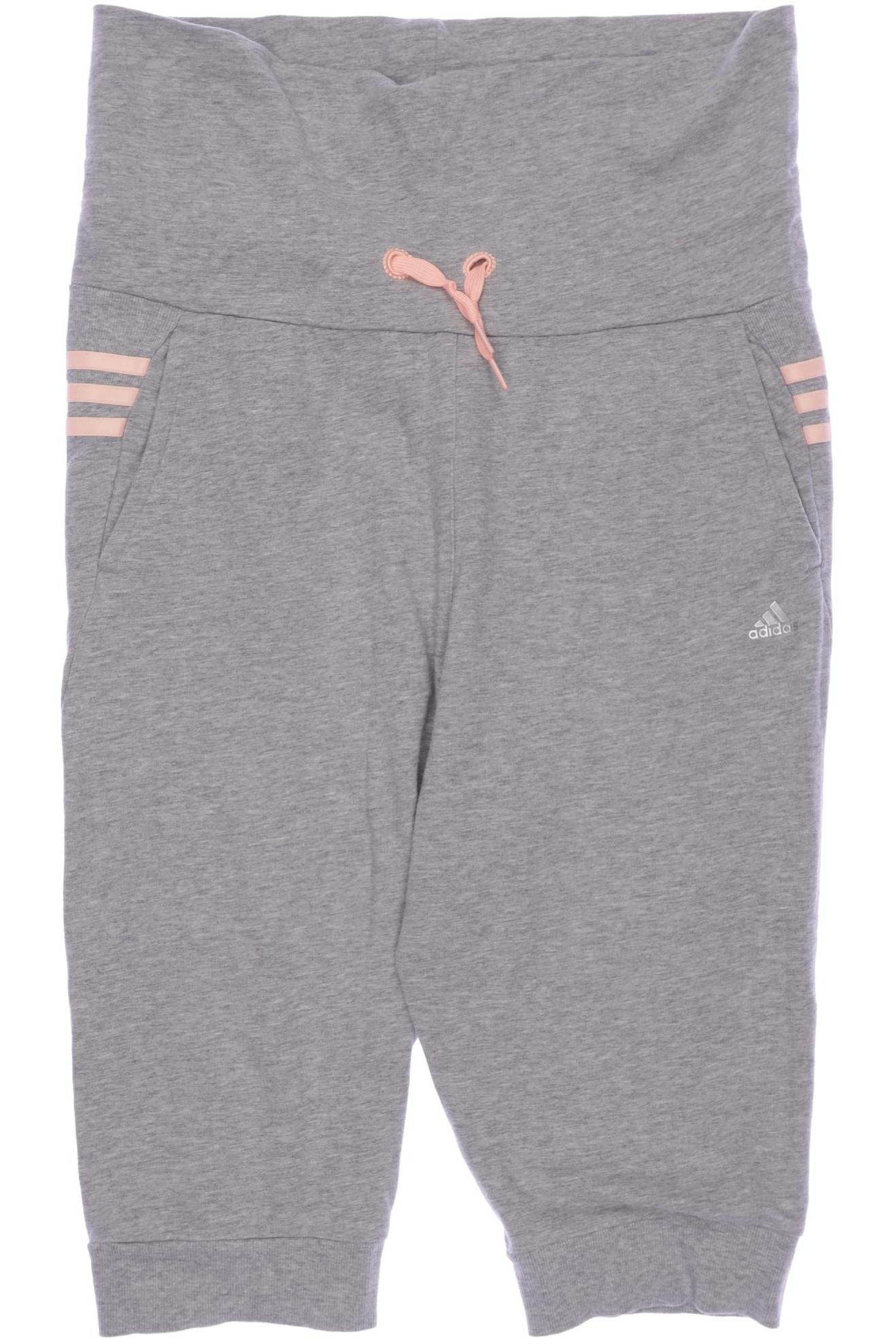

adidas Damen Stoffhose, grau, Gr. 170