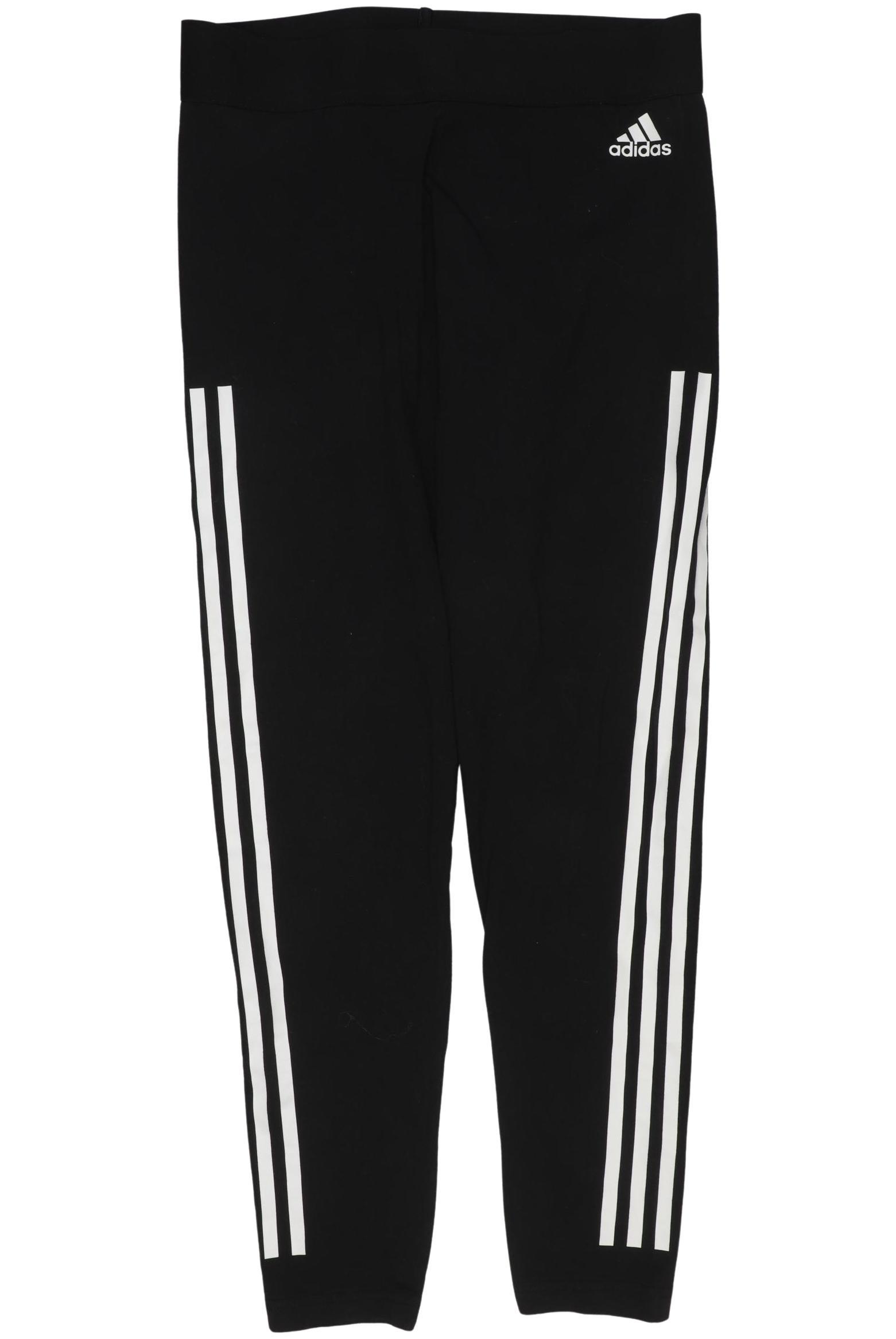 

adidas Mädchen Stoffhose, schwarz, Gr. 146