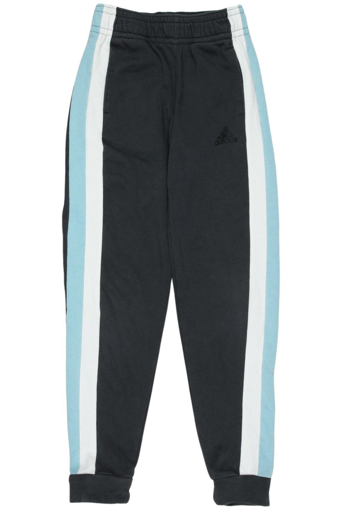 

adidas Damen Stoffhose, grau, Gr. 140