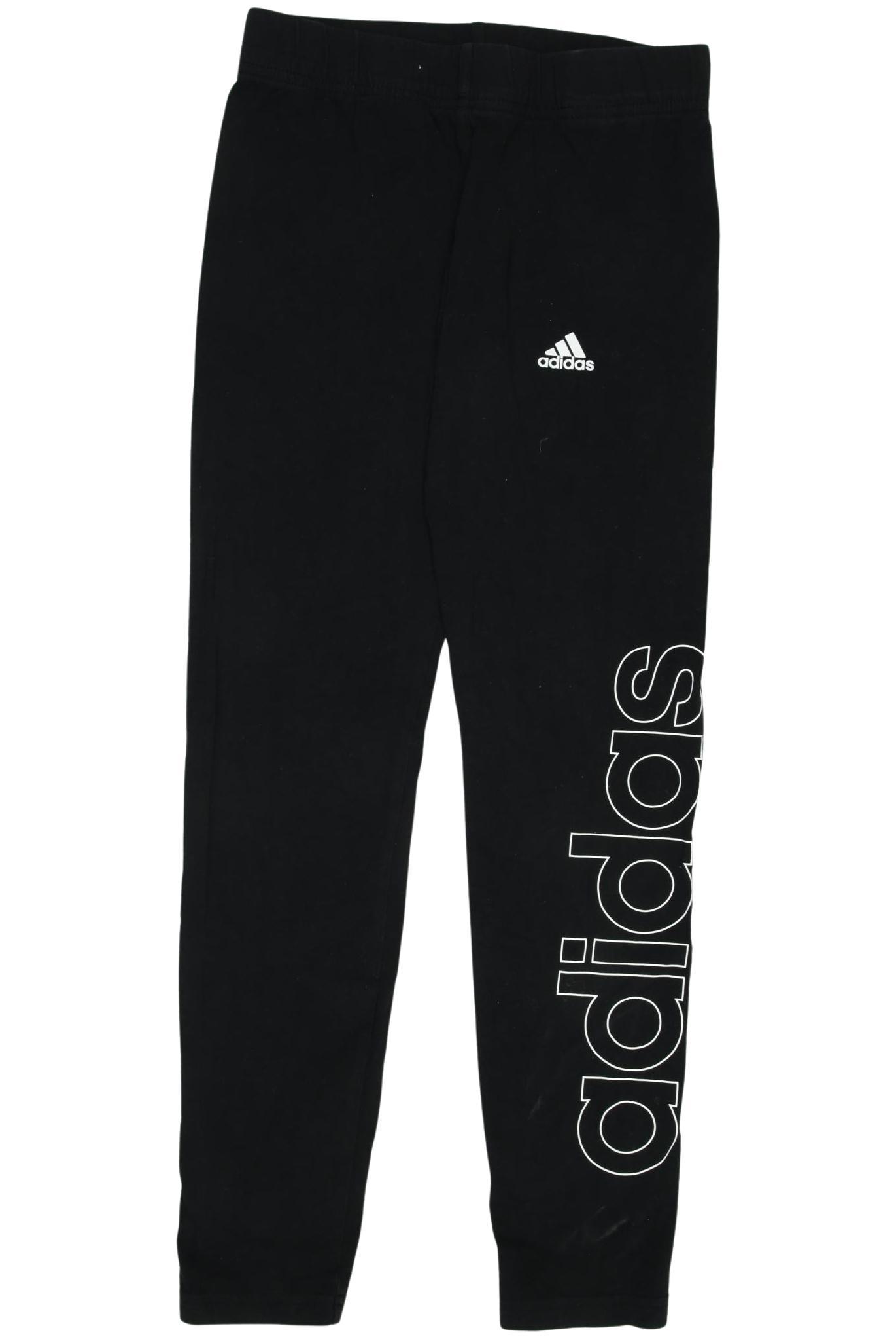 

adidas Damen Stoffhose, schwarz, Gr. 152