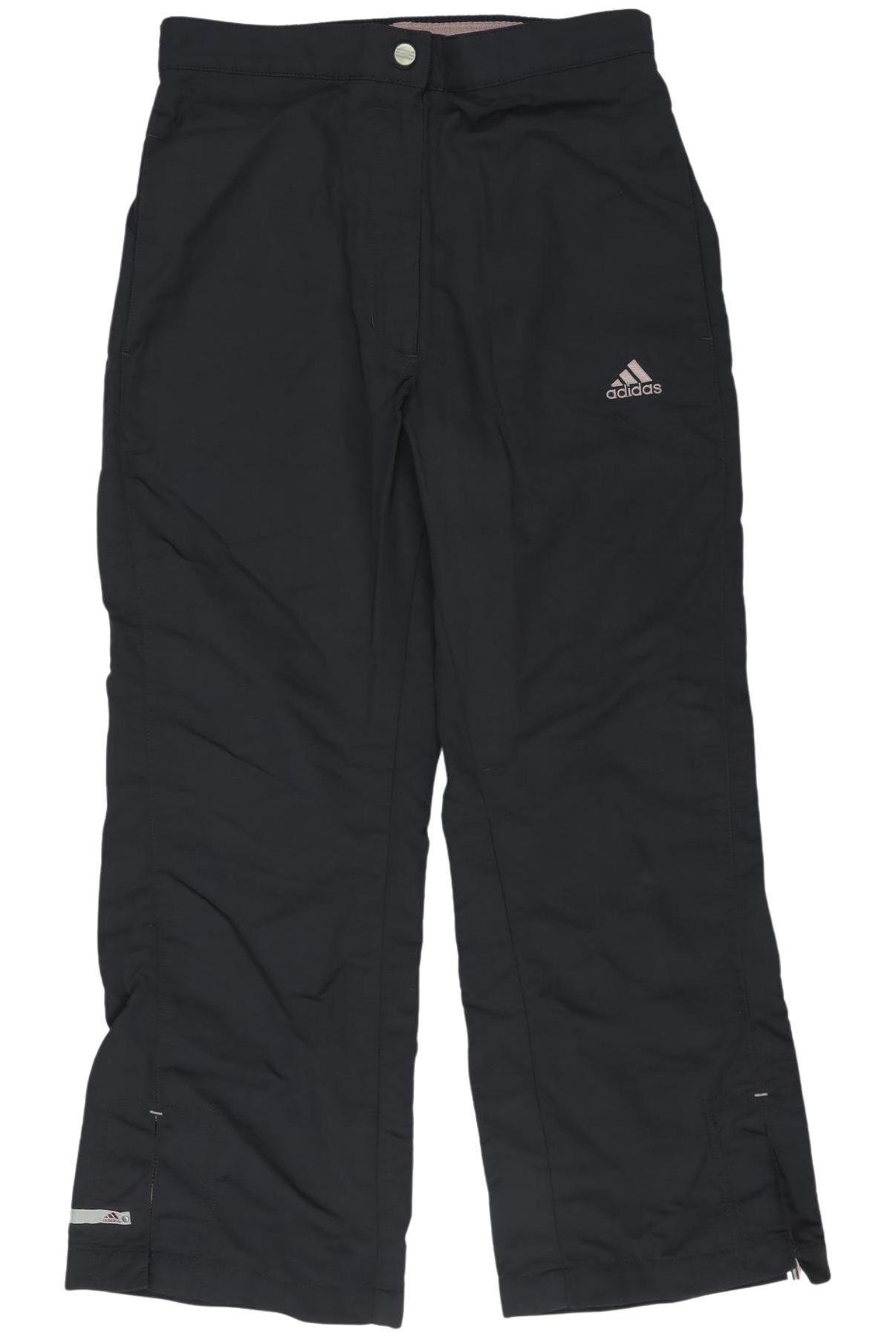 

adidas Mädchen Stoffhose, schwarz, Gr. 152